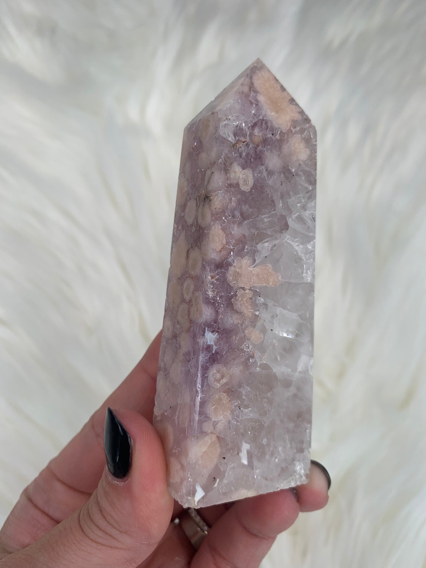 Amethyst X Flower Agate Towers (Part 1)
