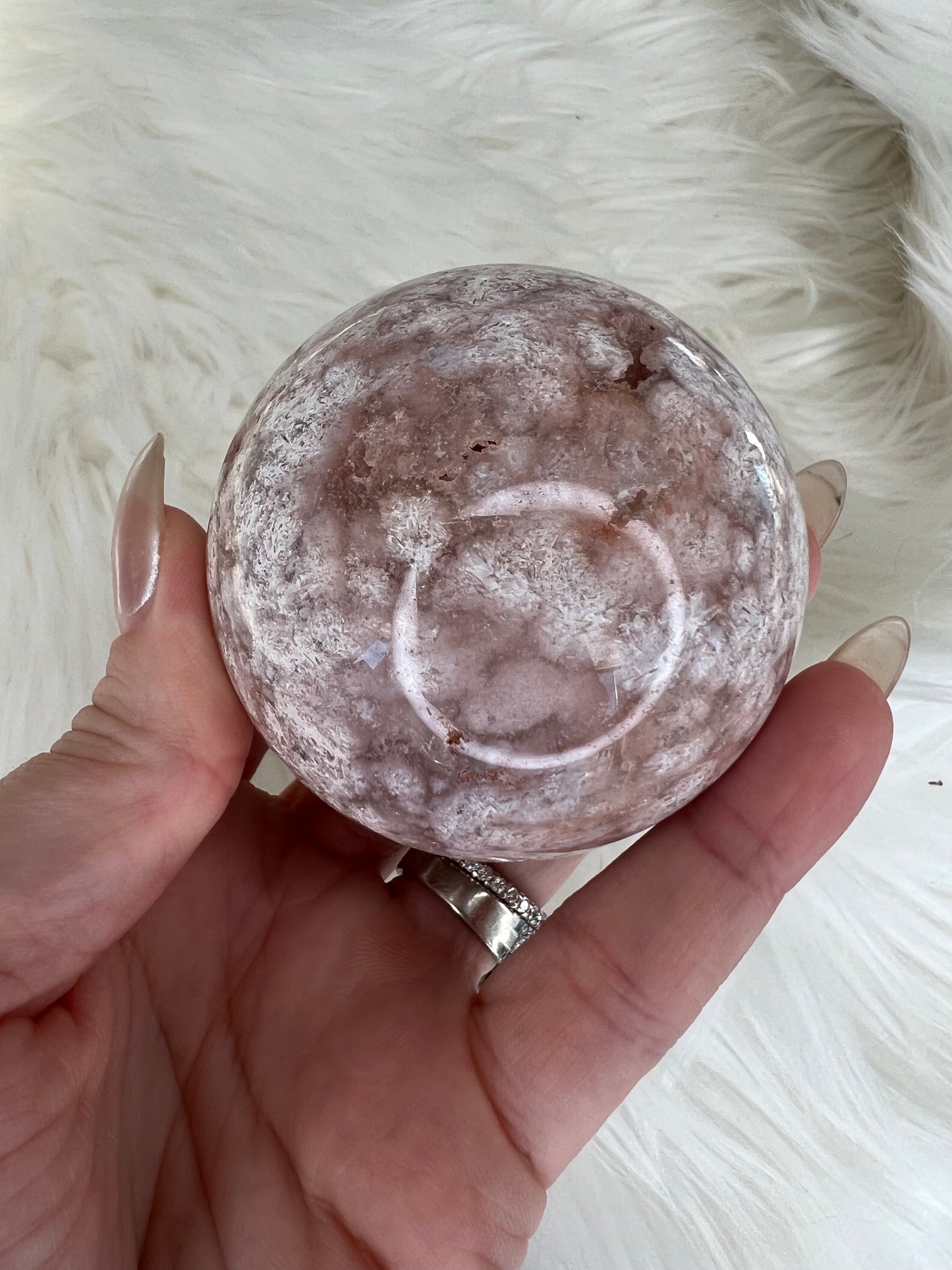 Pink Amethyst Sphere