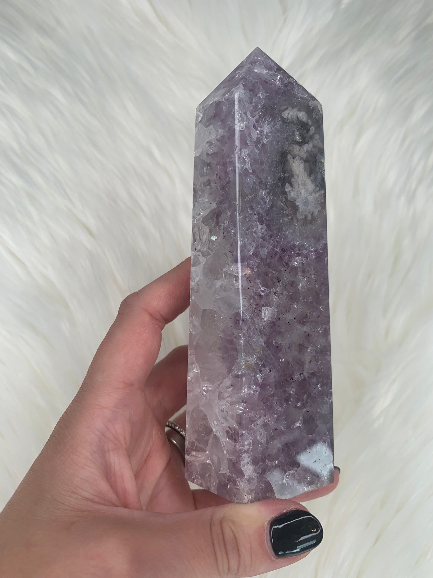 Amethyst X Flower Agate Towers (Part 1)