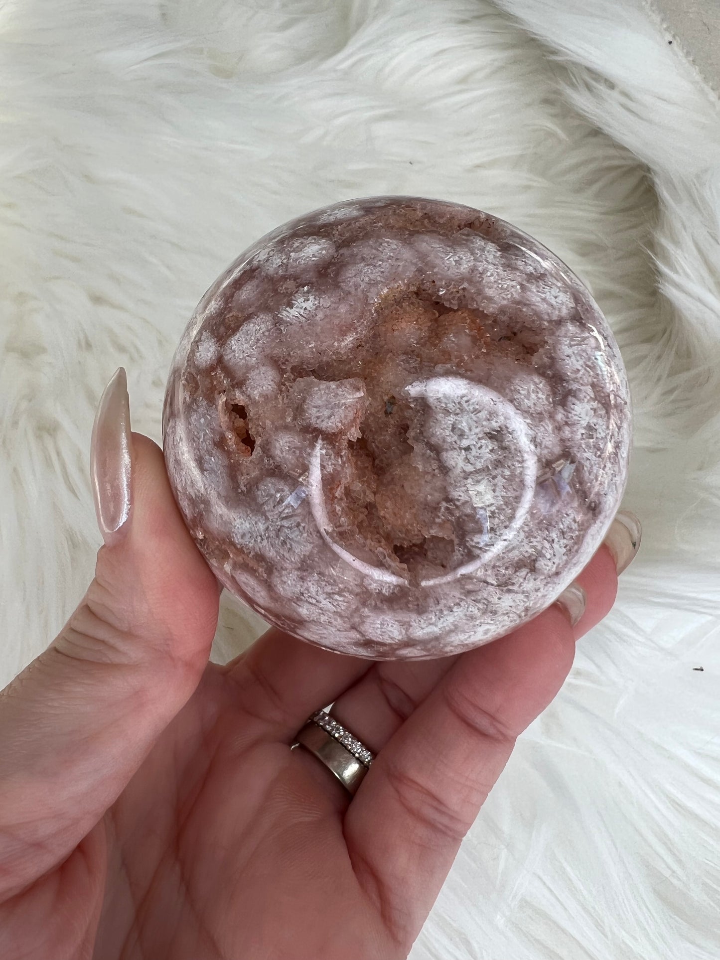 Pink Amethyst Sphere