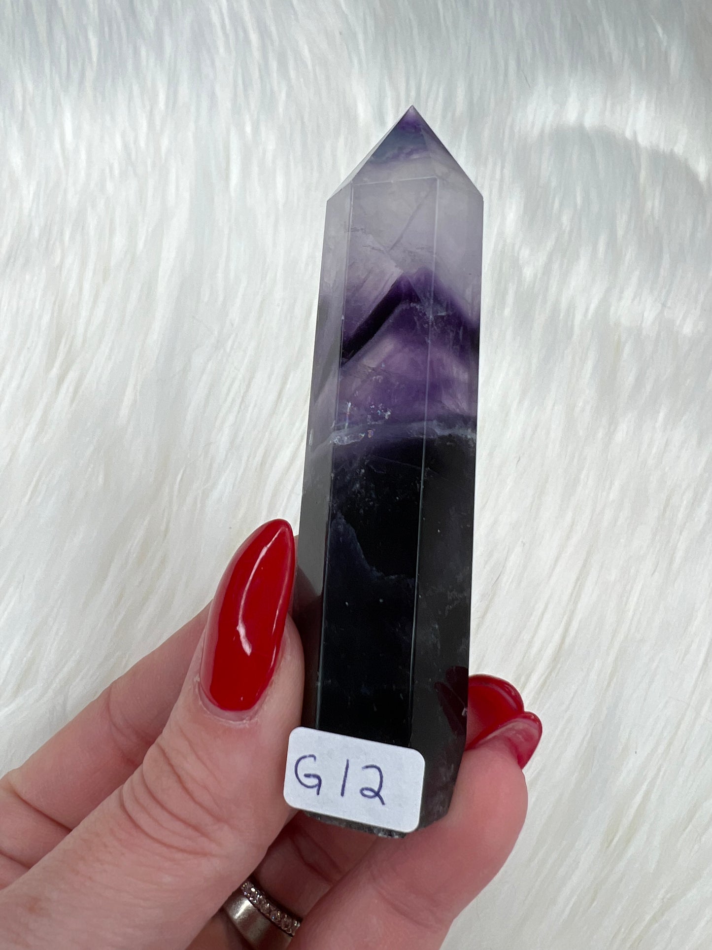 Rainbow Fluorite Towers (small)