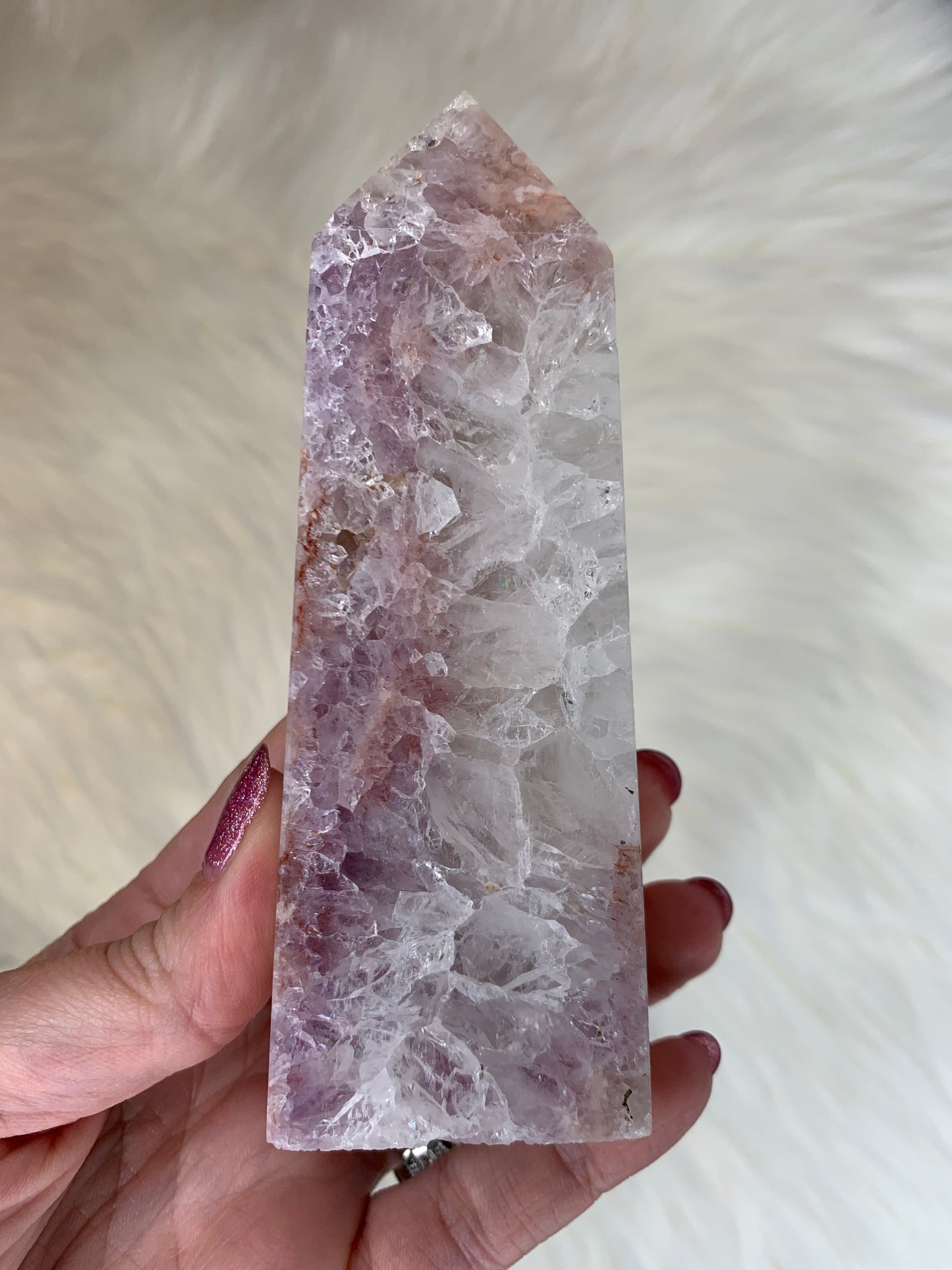 Amethyst X Flower Agate Towers (Part 2)