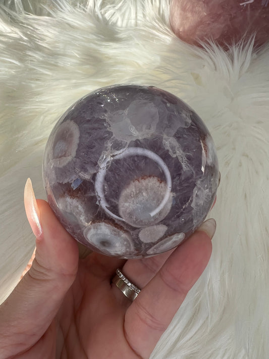 Pink Amethyst Sphere
