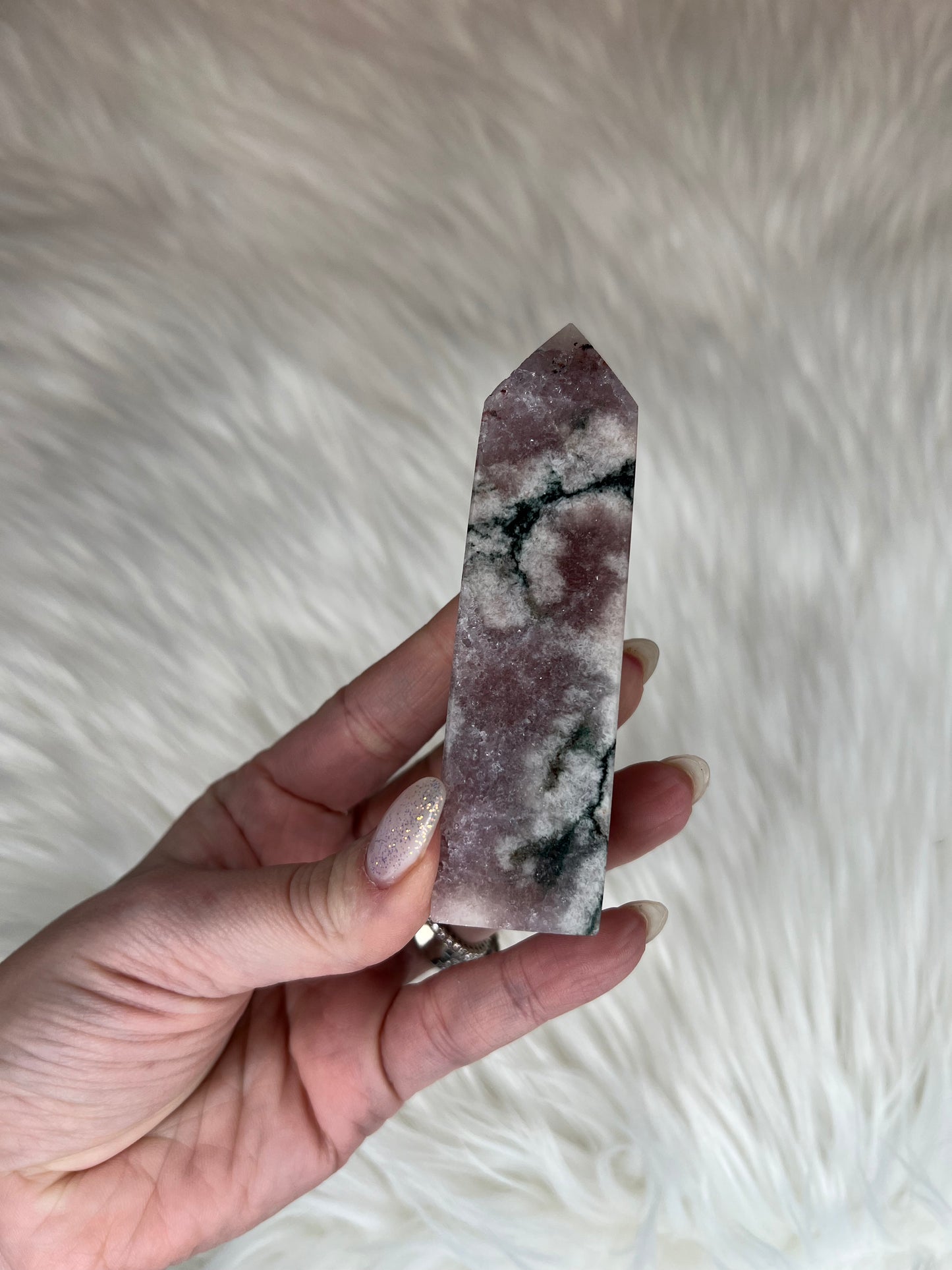 Amethyst X Flower Agate Towers (Part 1)