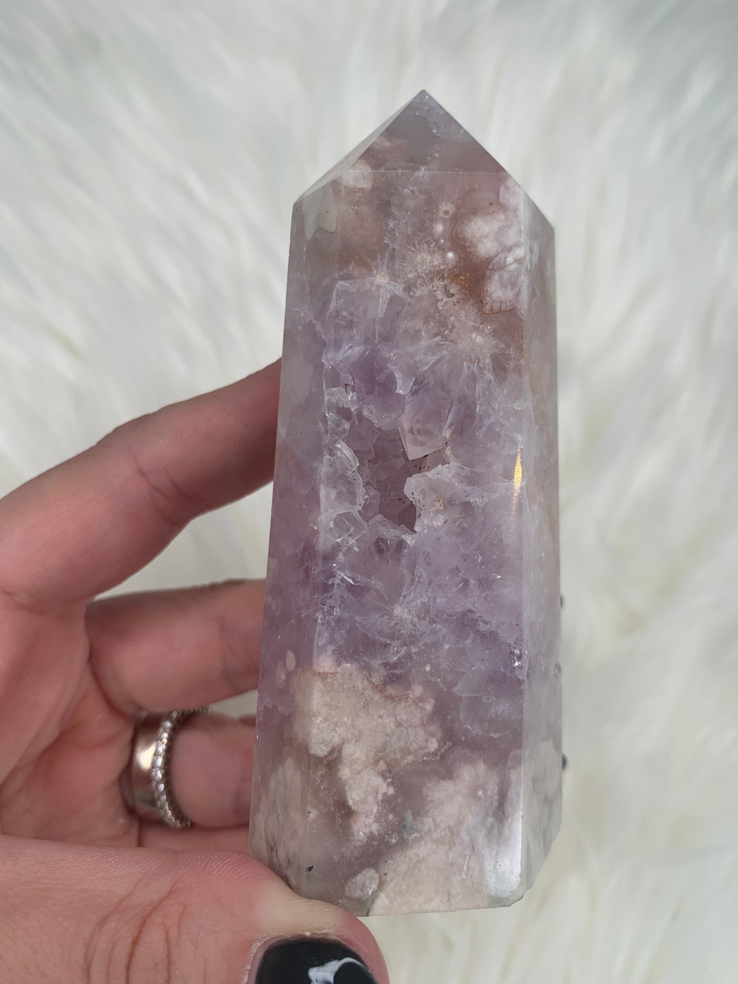 Amethyst X Flower Agate Towers (Part 1)