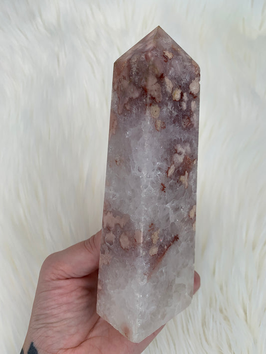 Quartz X Flower Agate Towers (Part 3)