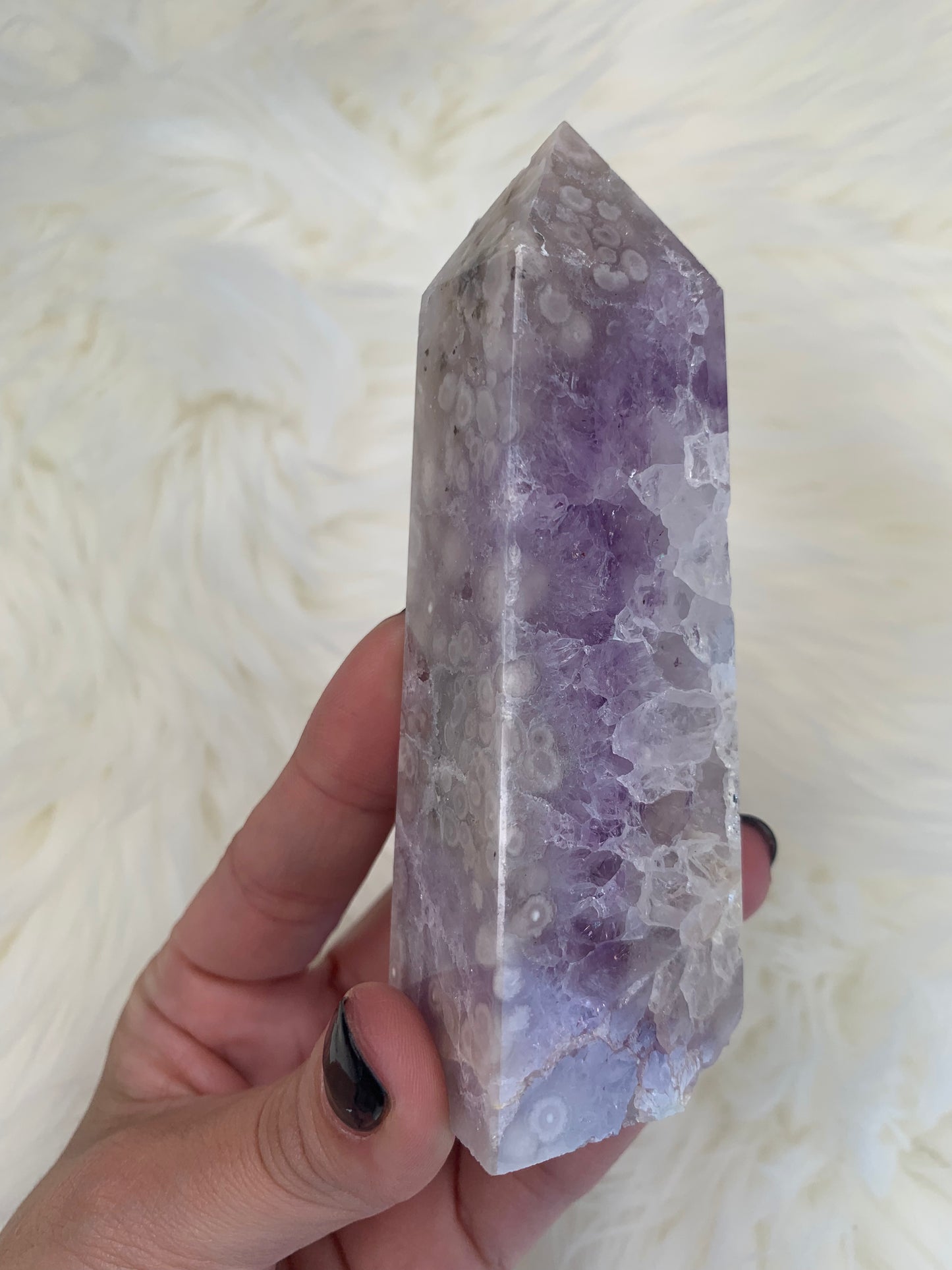 Amethyst X Flower Agate Towers (Part 1)