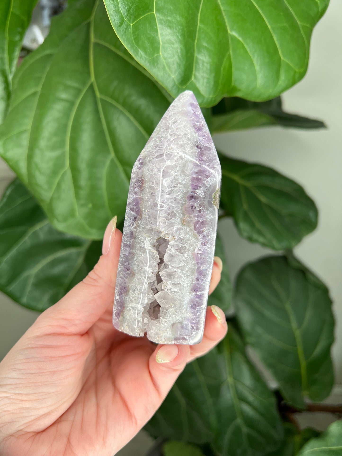 Amethyst X Agate Tower