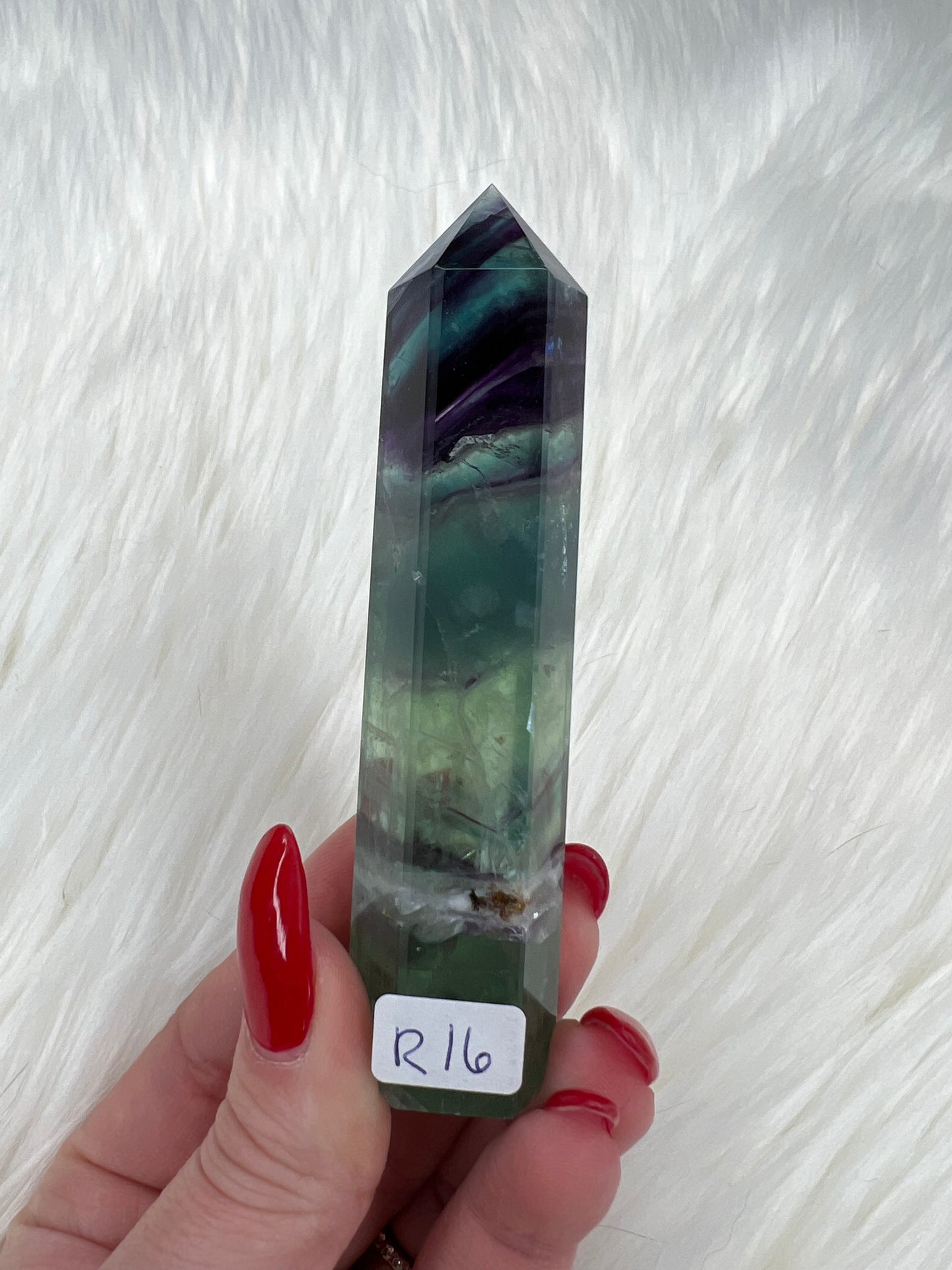 Rainbow Fluorite Towers (small)
