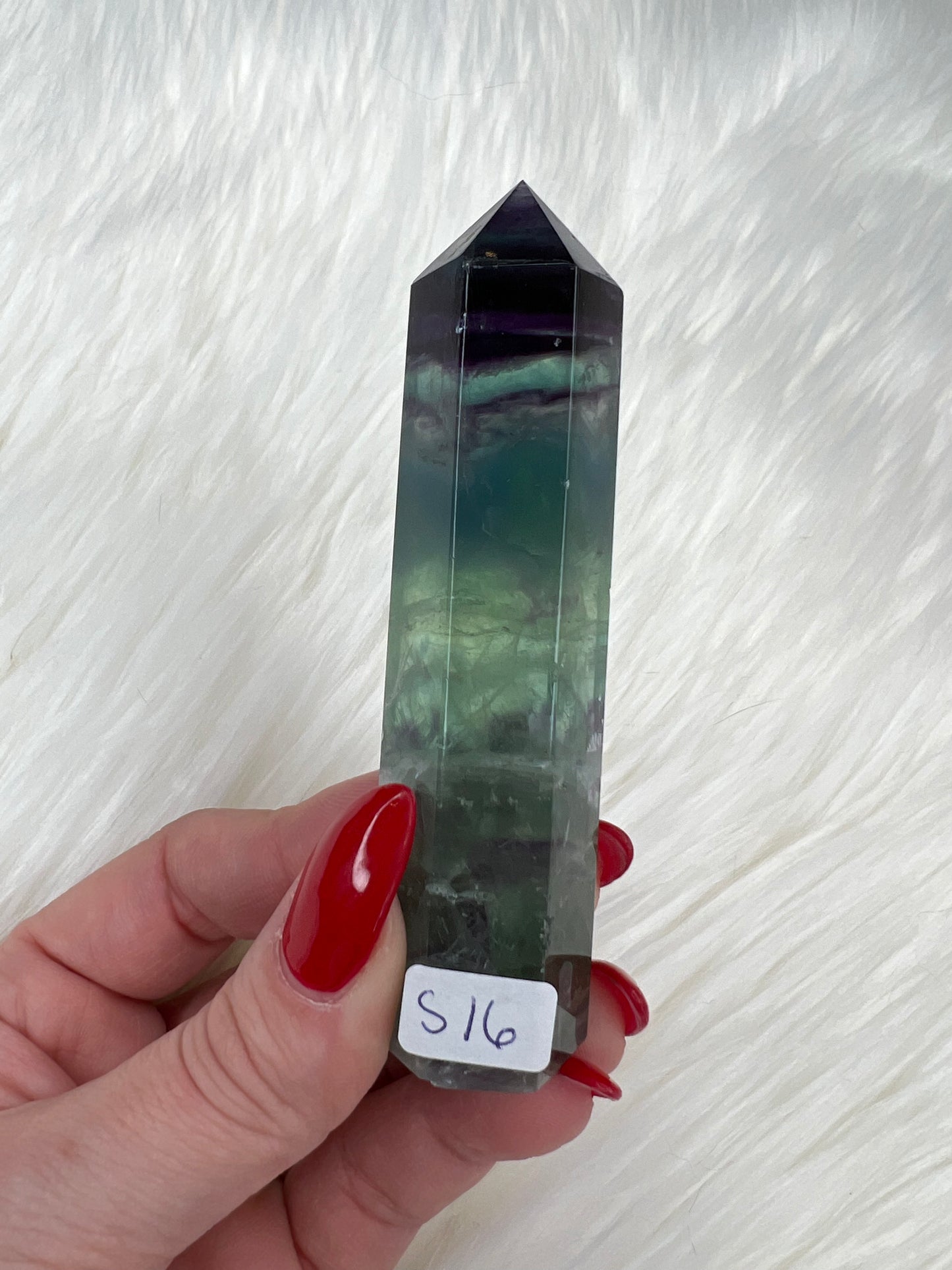 Rainbow Fluorite Towers (small)