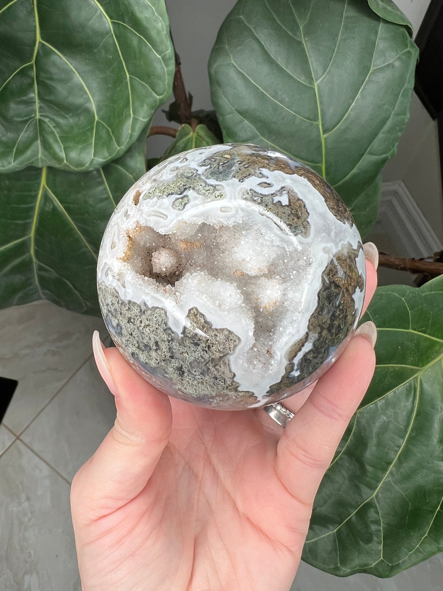 Moss Agate Spheres