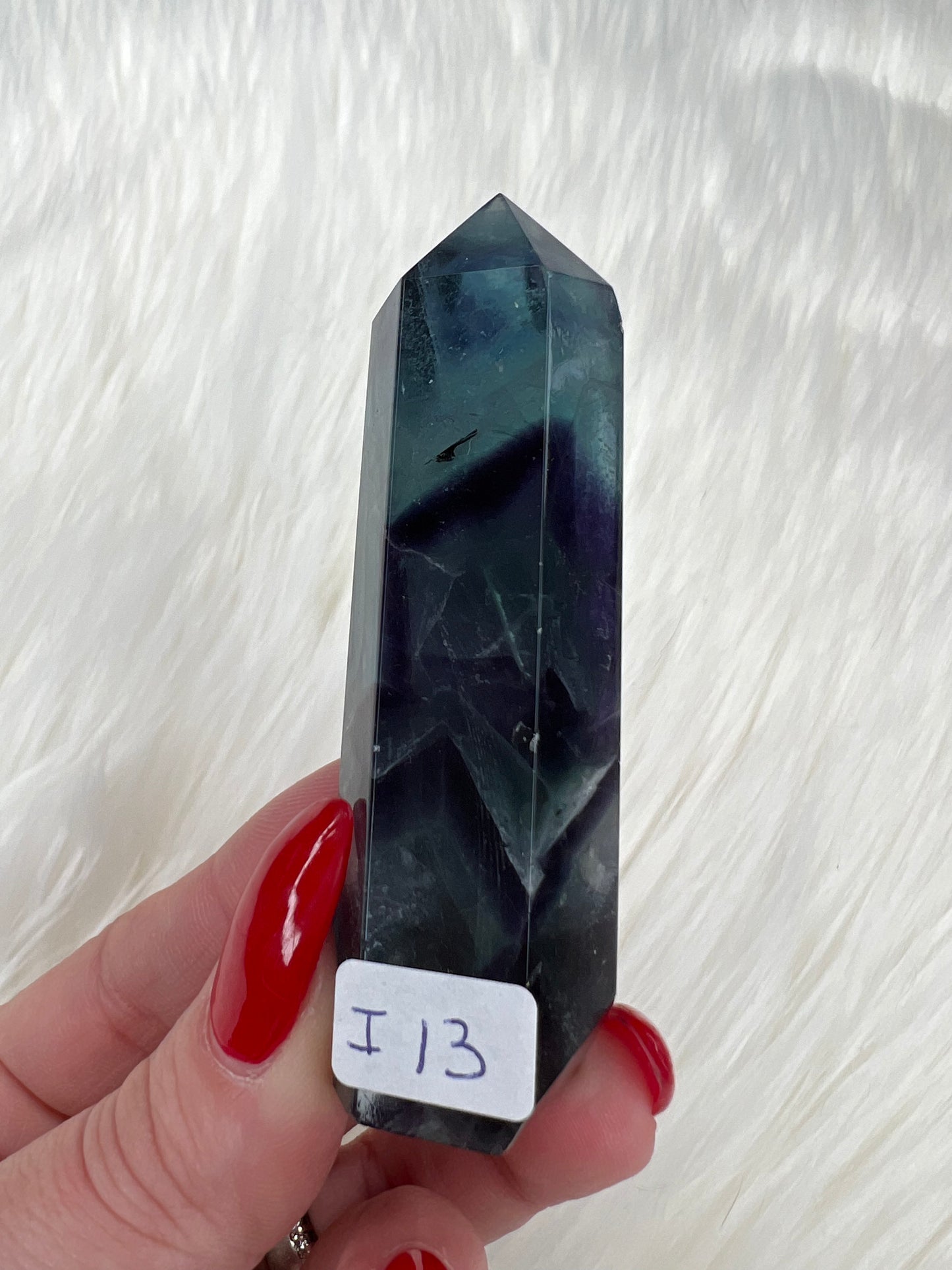 Rainbow Fluorite Towers (small)