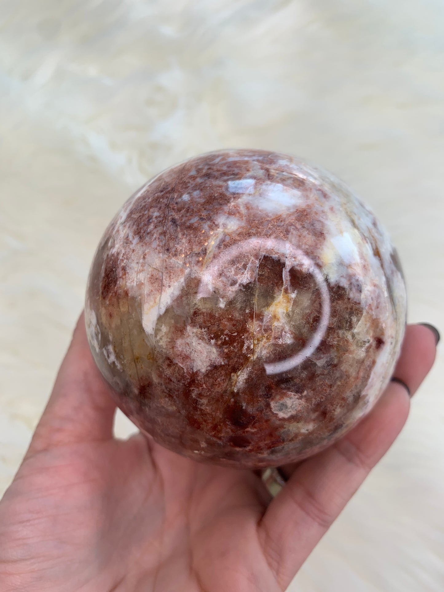 Pink Agate Spheres