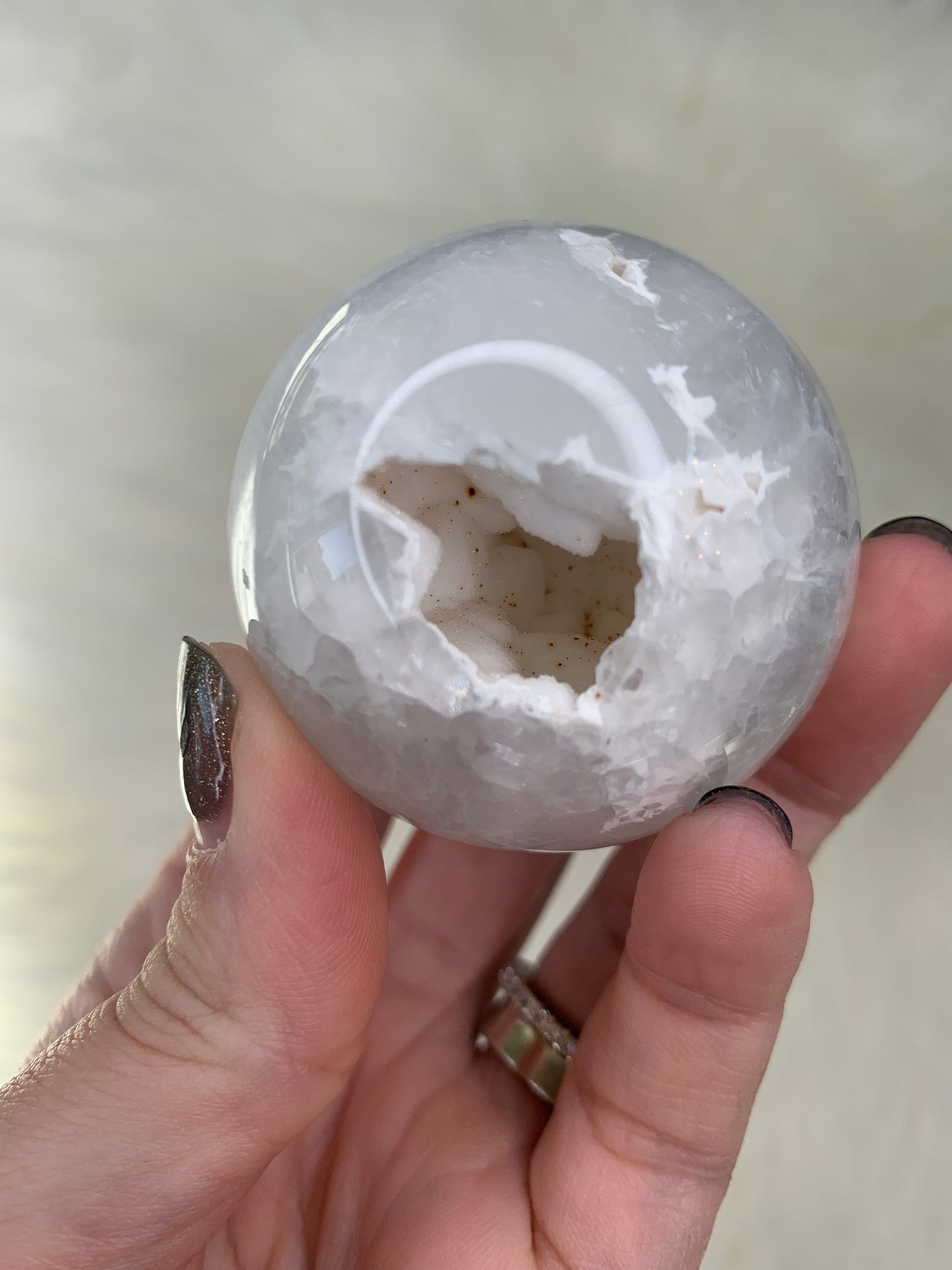 Agate X Quartz Spheres
