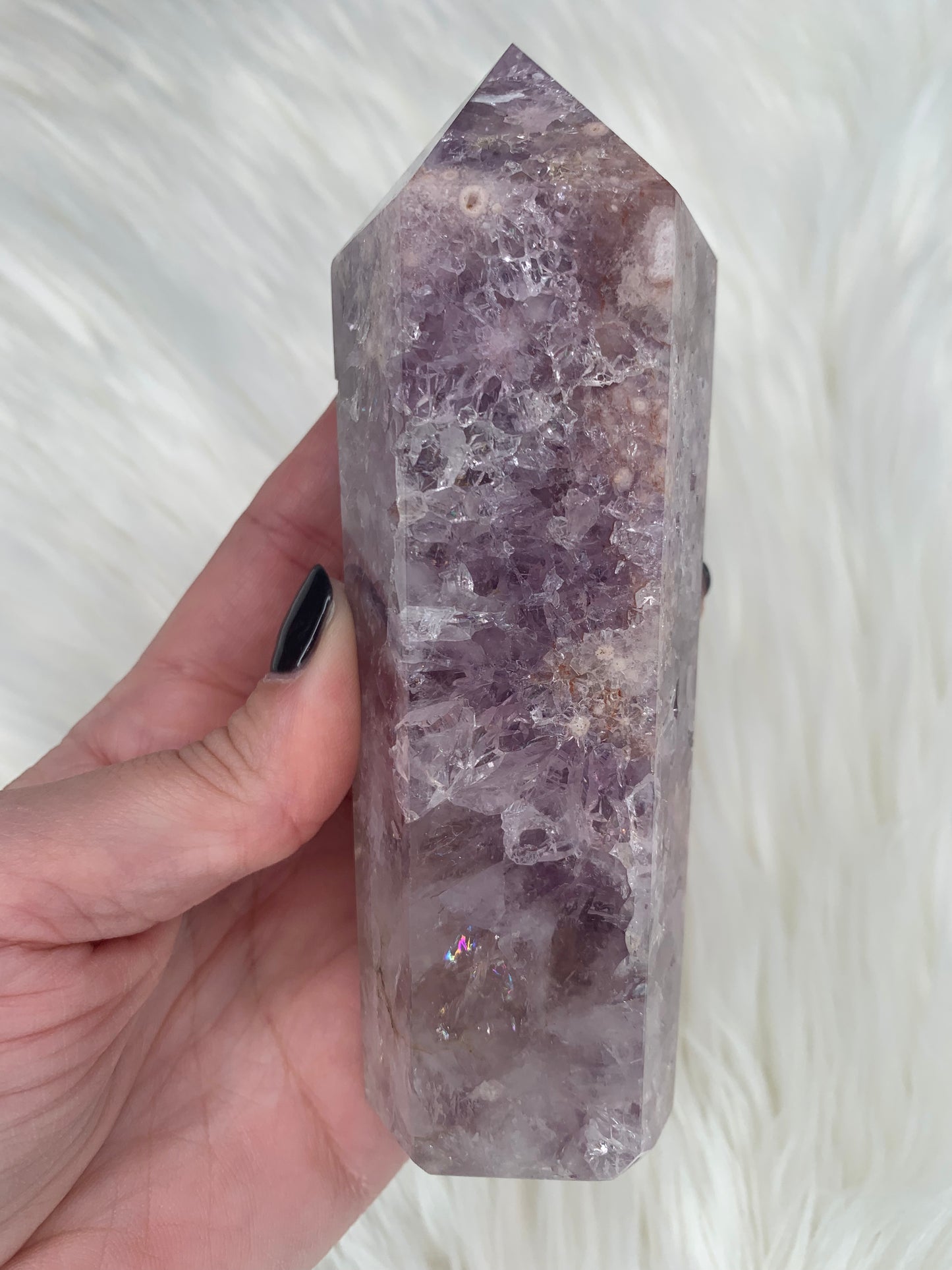 Amethyst X Flower Agate Towers (Part 1)