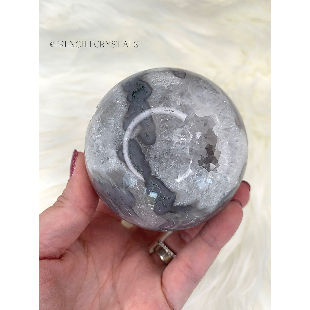 Moss Agate Spheres