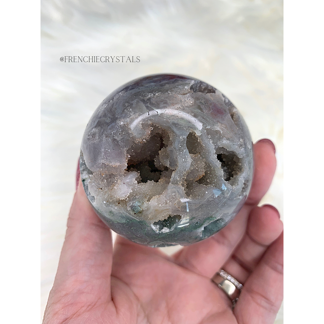 Moss Agate Spheres
