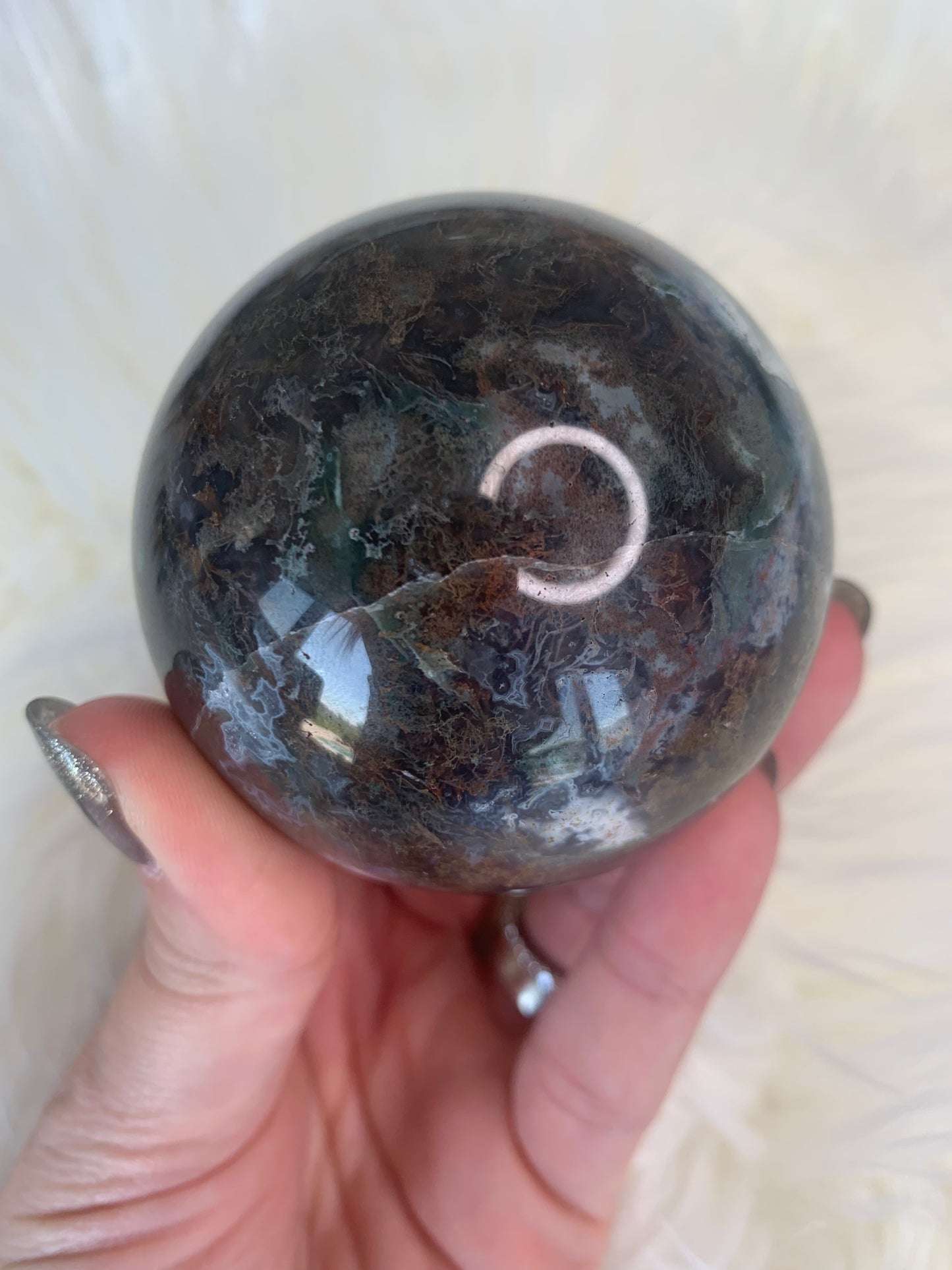 Moss Agate Spheres