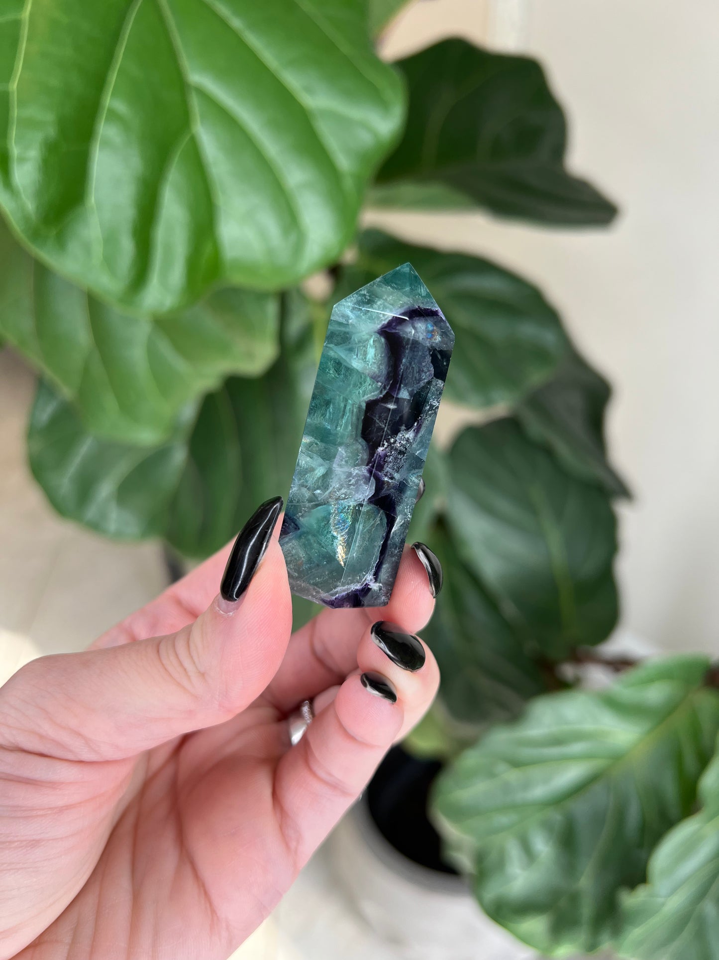 Rainbow Fluorite Towers (small)