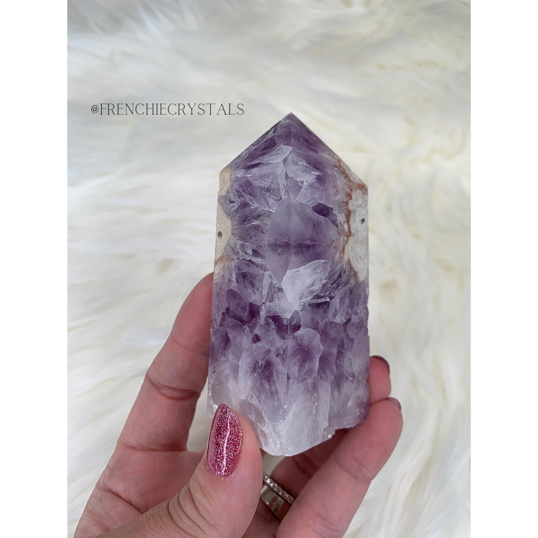 Amethyst X Flower Agate Towers (Part 2)