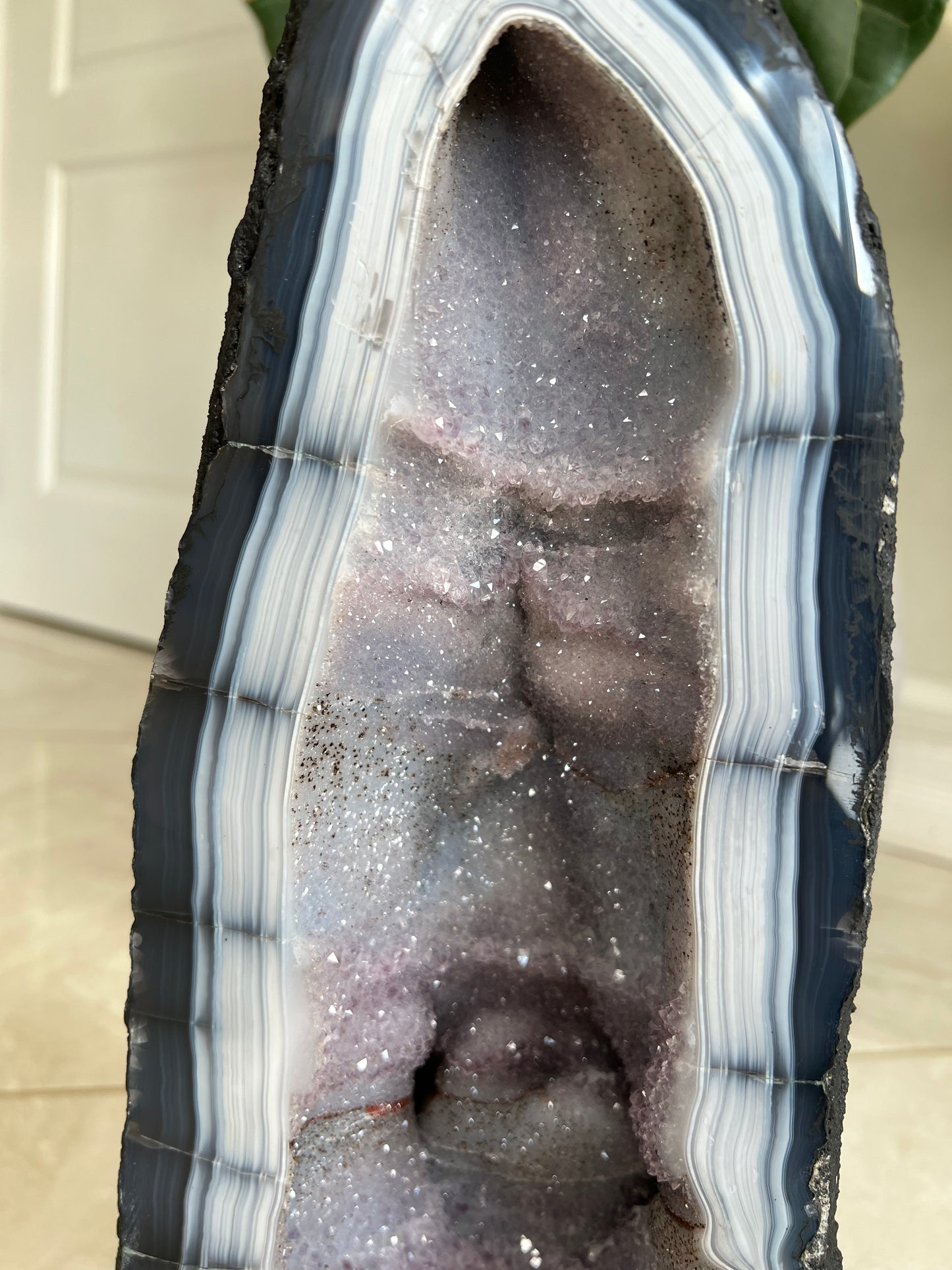 Agate X Amethyst Geode Cathedral