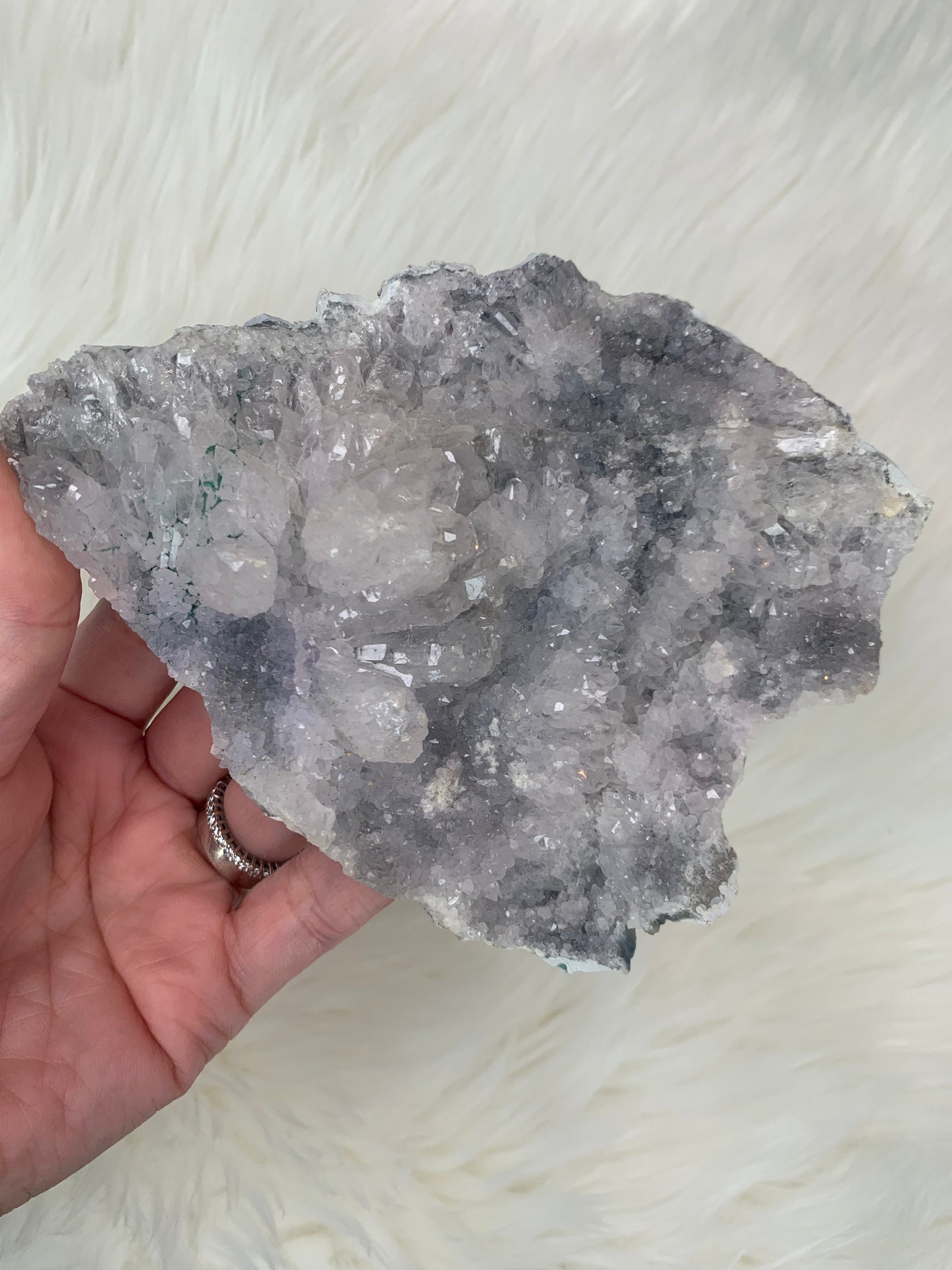 Amethyst Crust Clusters