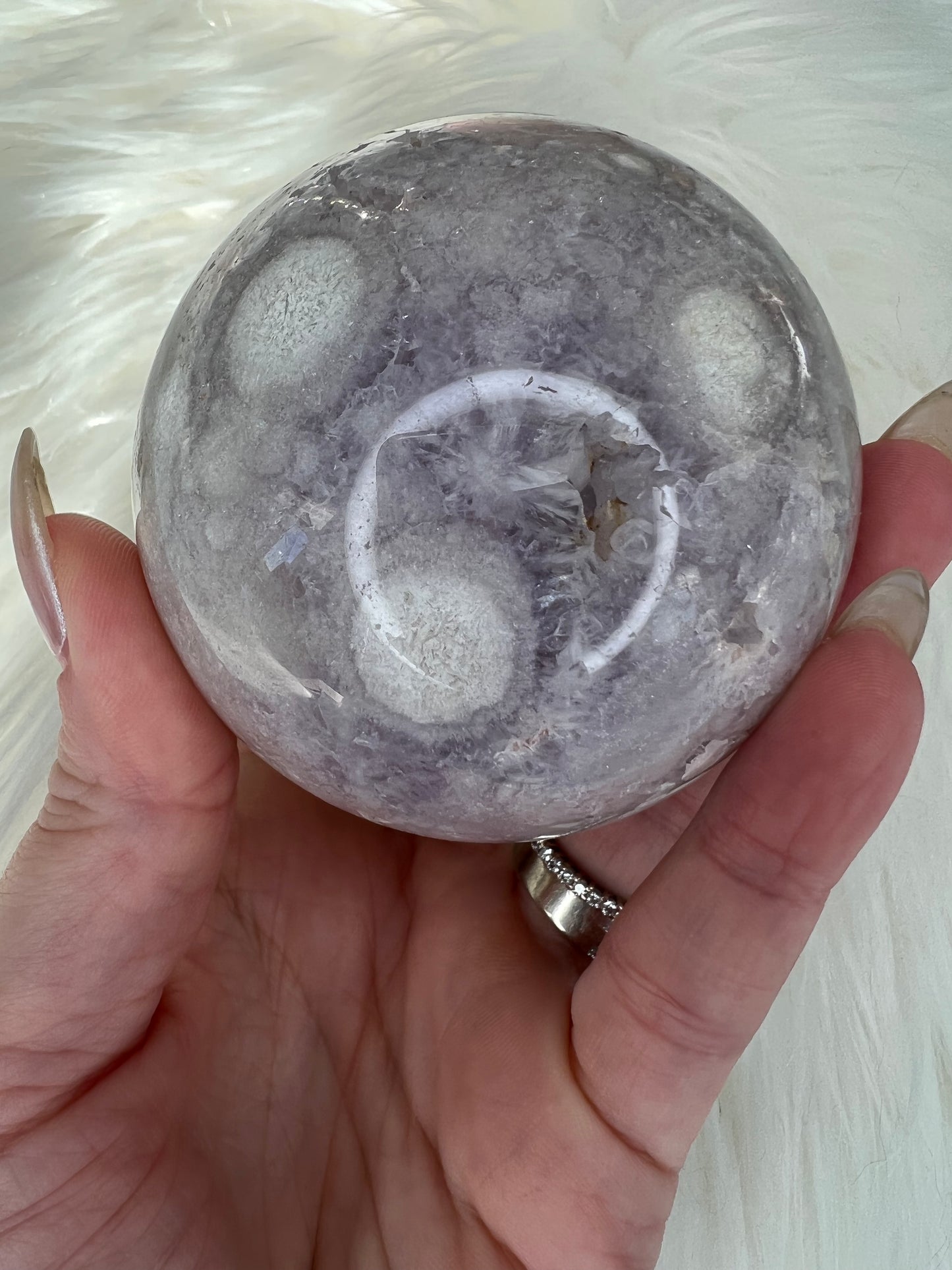Lilac Amethyst Sphere