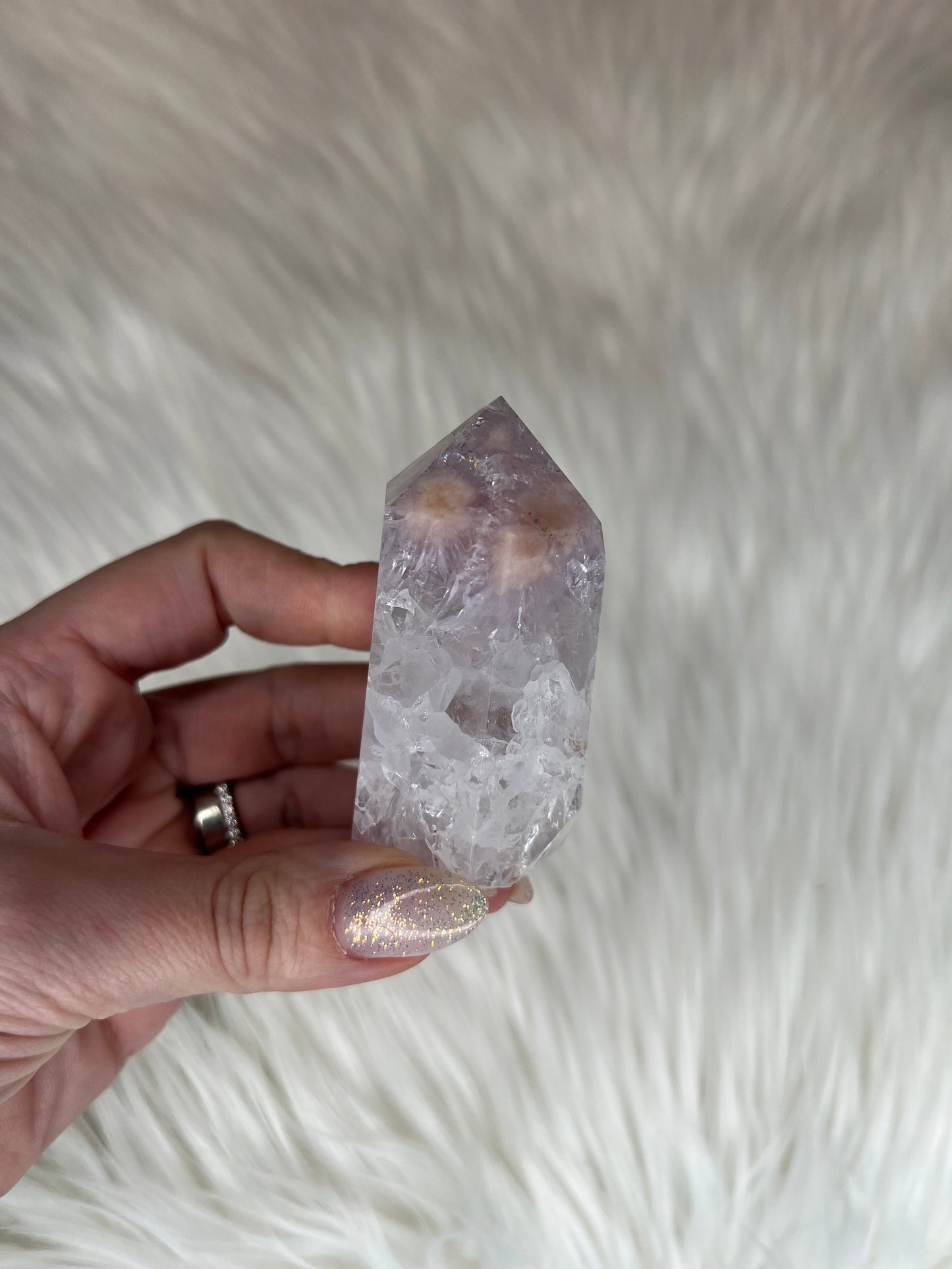 Amethyst X Flower Agate Towers (Part 1)