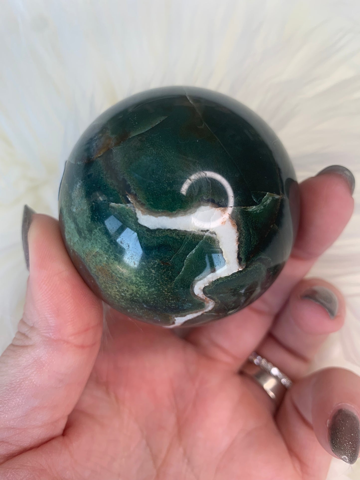 Moss Agate Spheres