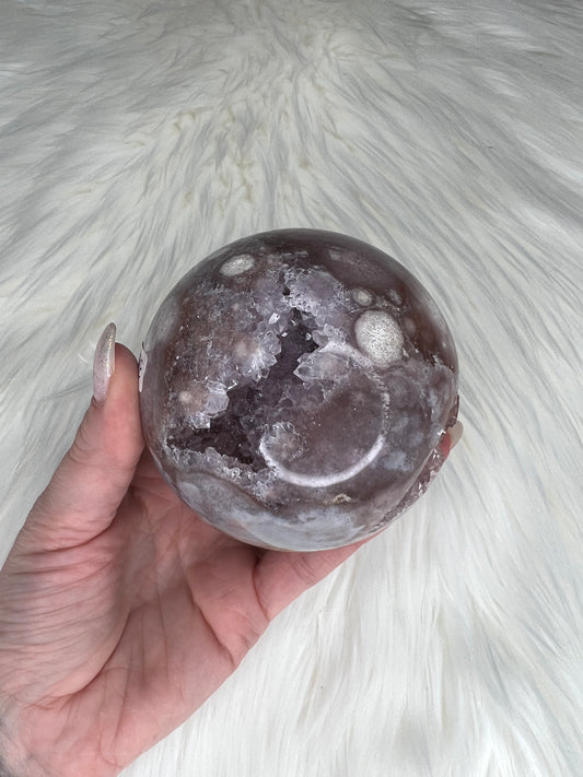 Pink Amethyst Sphere