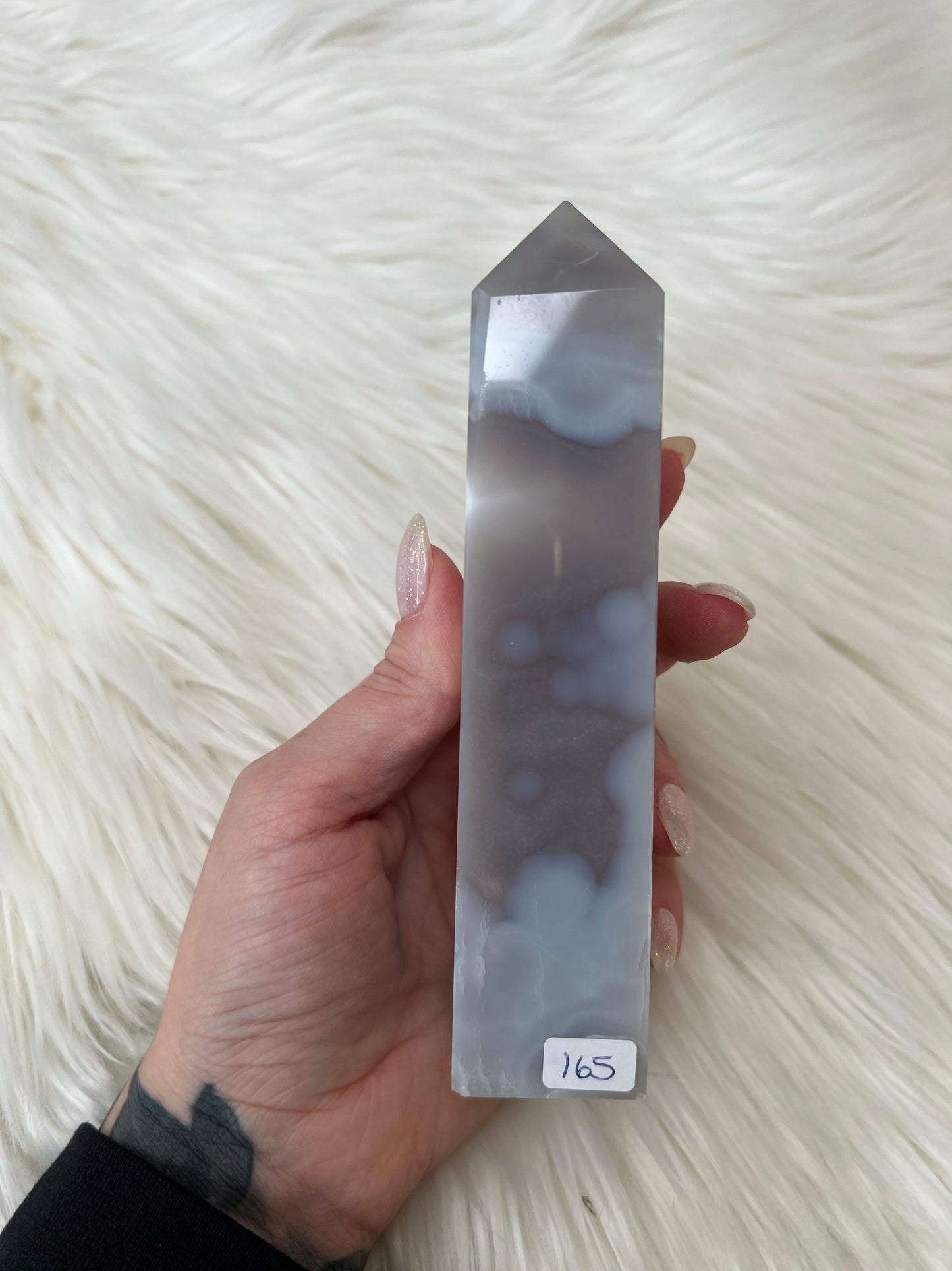 Agate X Quartz Tower