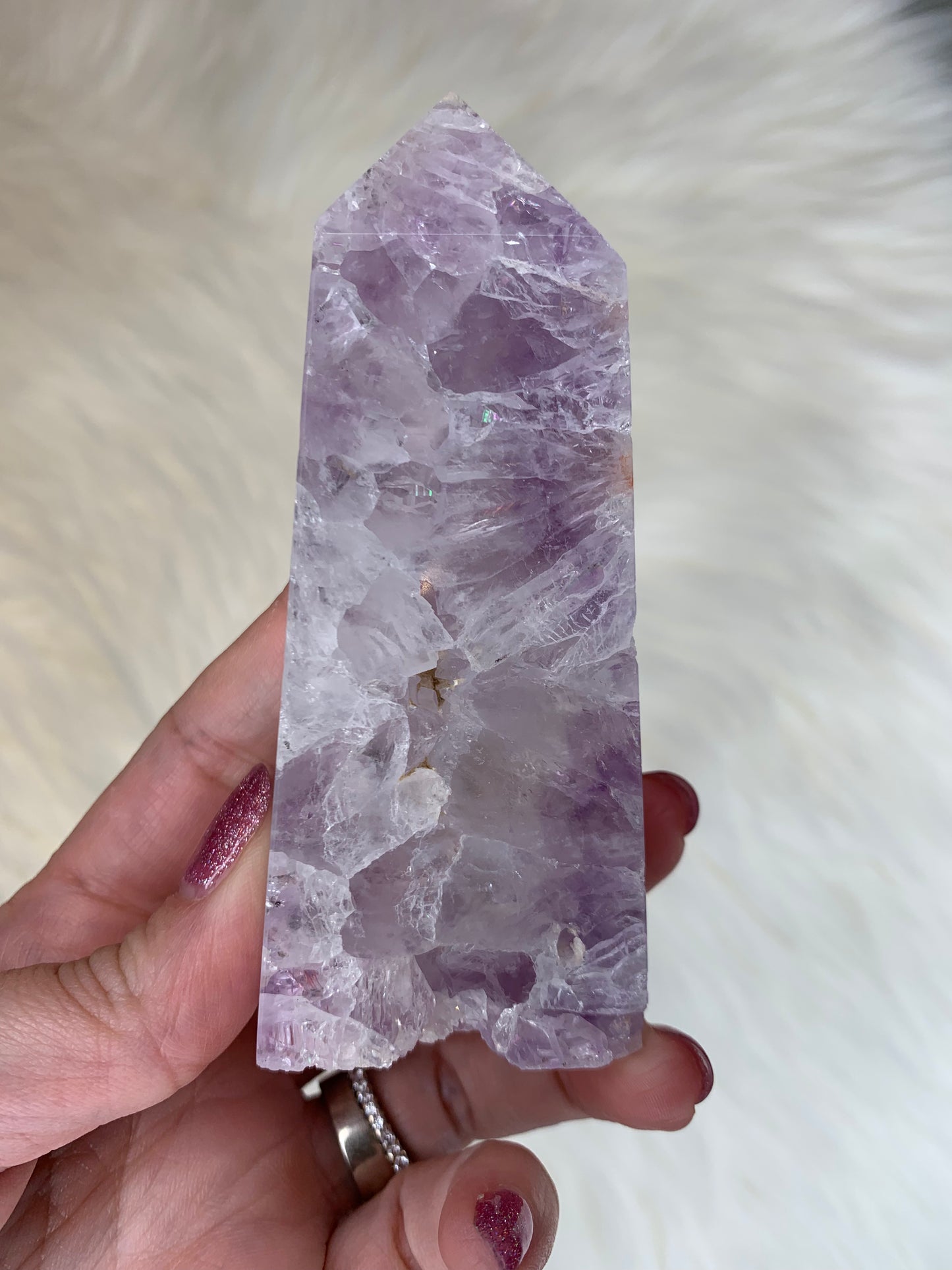 Amethyst X Flower Agate Towers (Part 2)