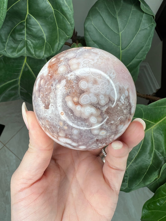 Pink Amethyst Sphere