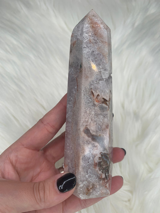 Quartz X Flower Agate Towers (Part 1)