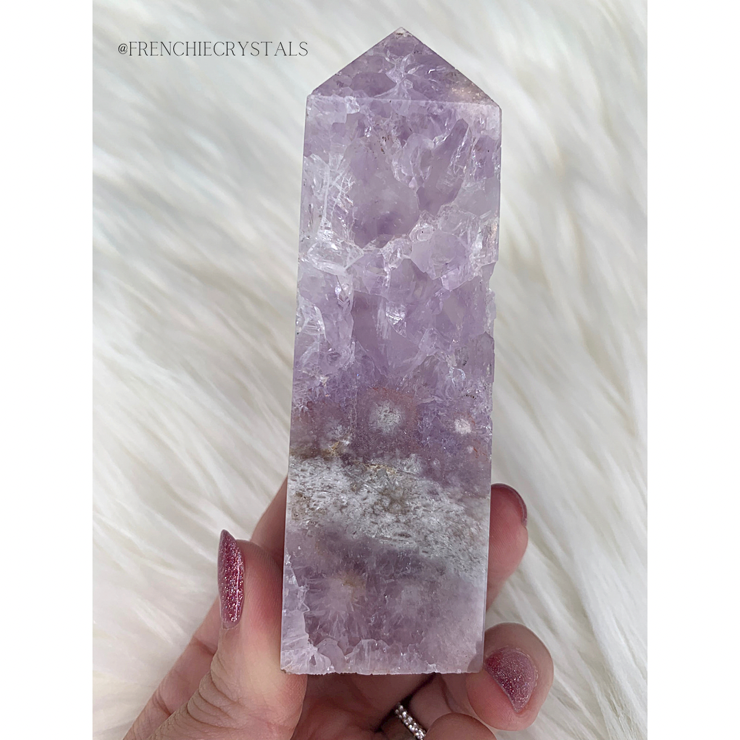 Amethyst X Flower Agate Towers (Part 2)