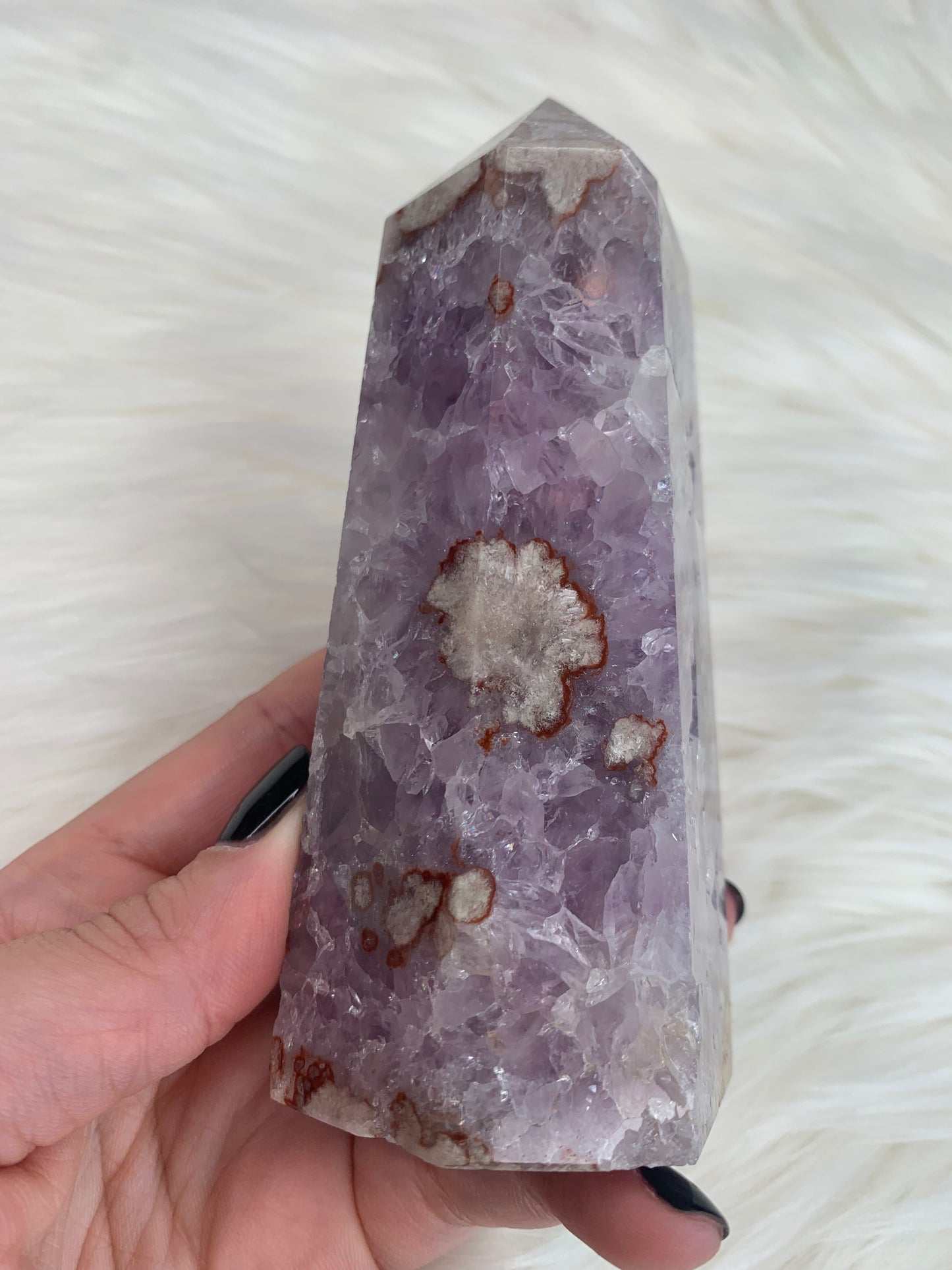 Amethyst X Flower Agate Towers (Part 1)