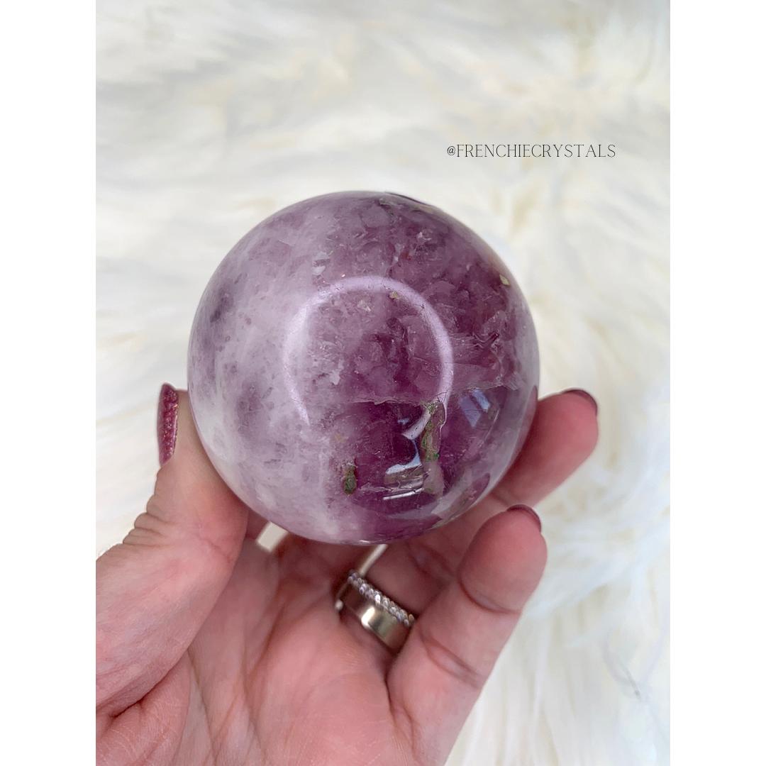 Purple Fluorite Spheres