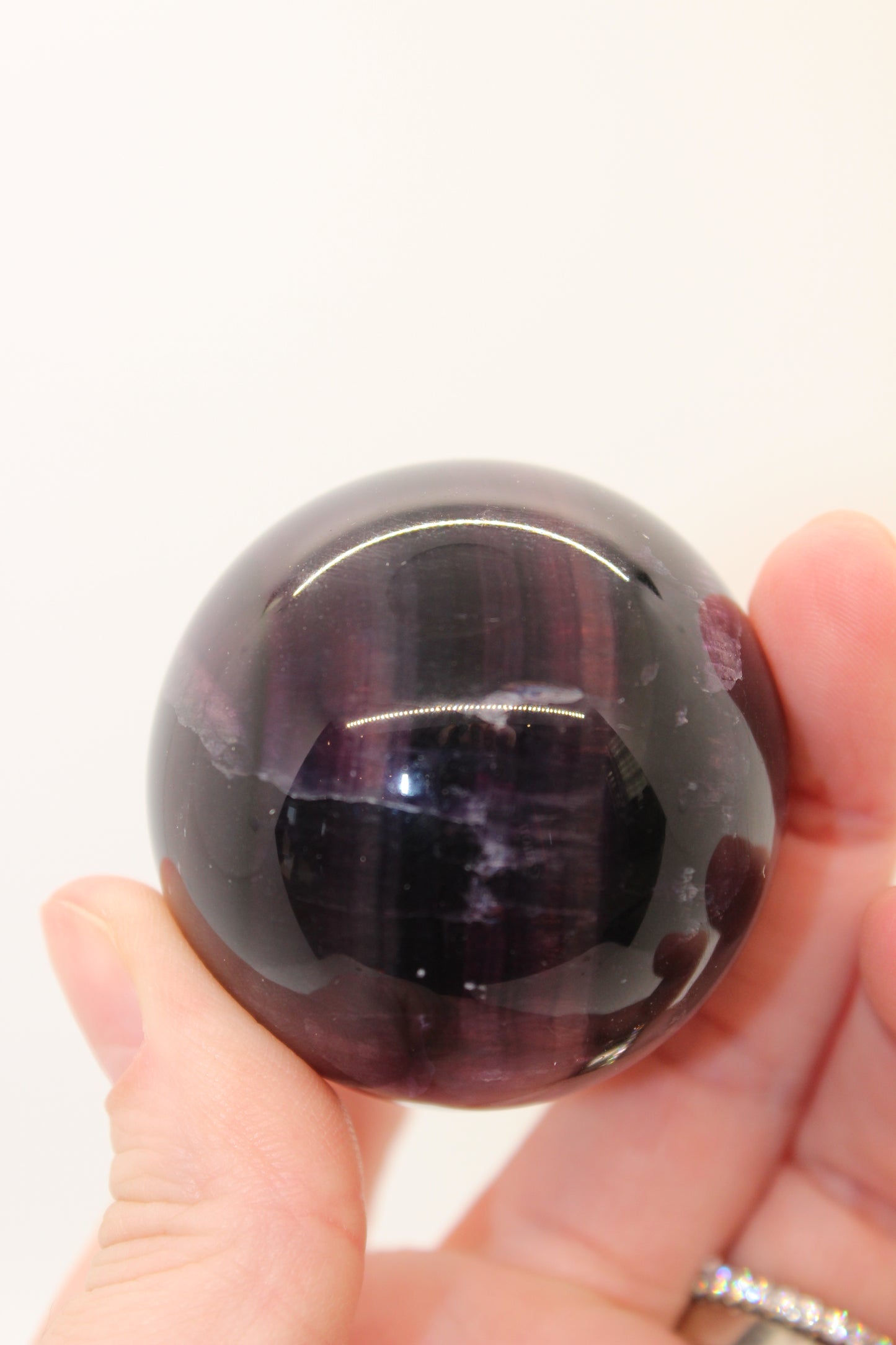 Purple Fluorite Spheres