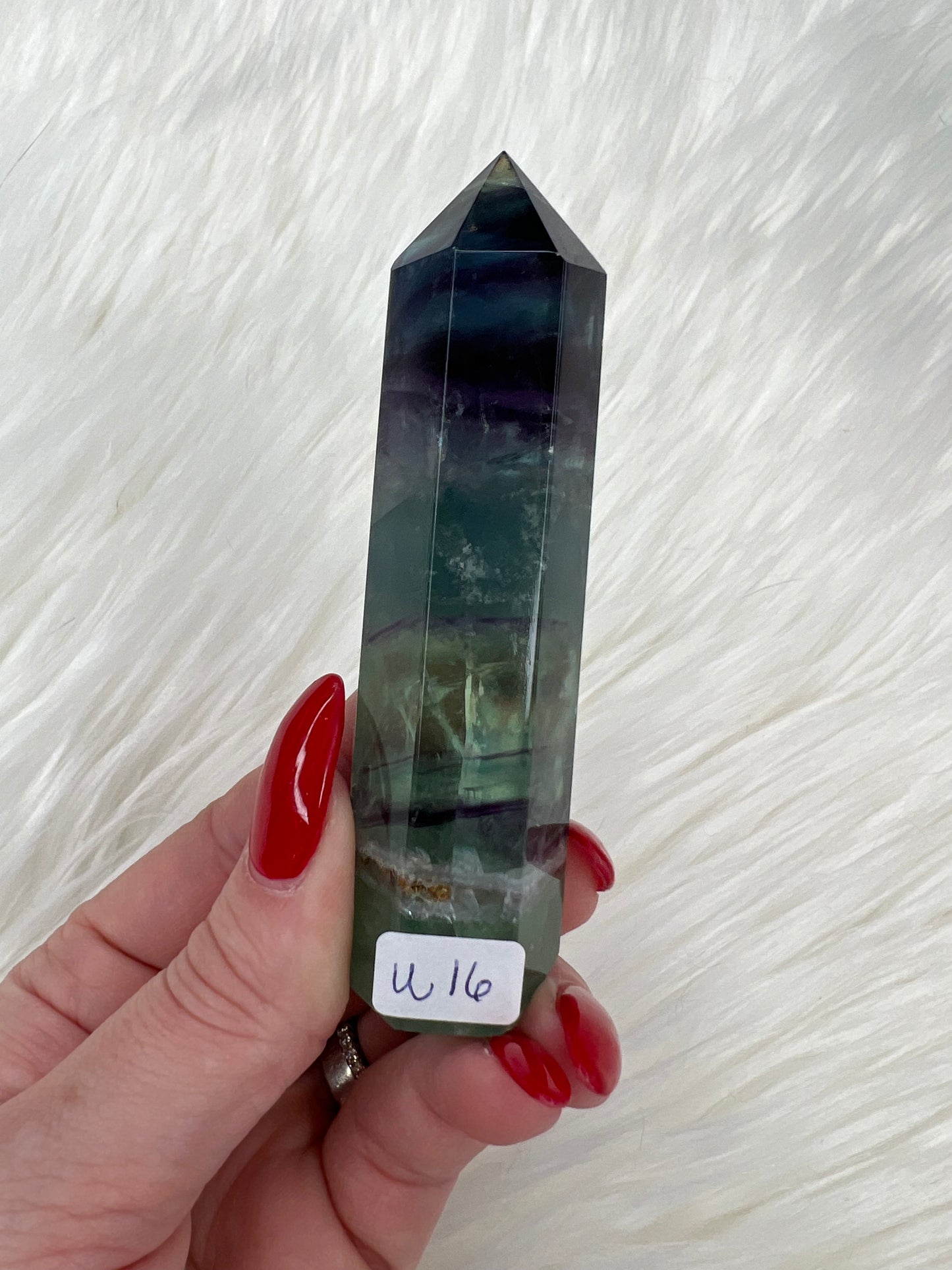 Rainbow Fluorite Towers (small)
