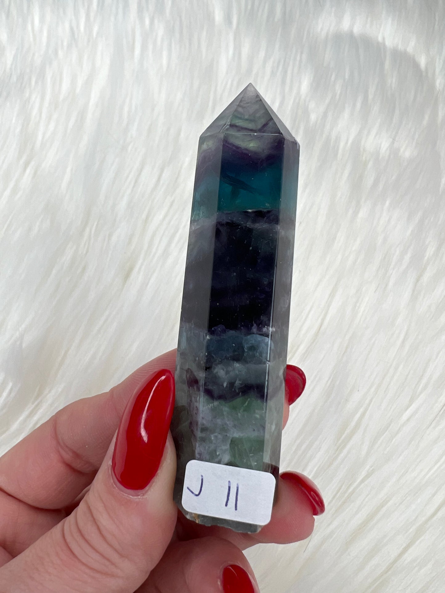 Rainbow Fluorite Towers (small)