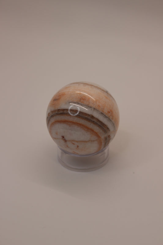 Rainbow Calcite Sphere