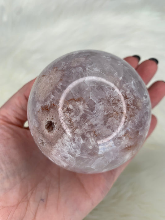 Flower Agate X Quartz