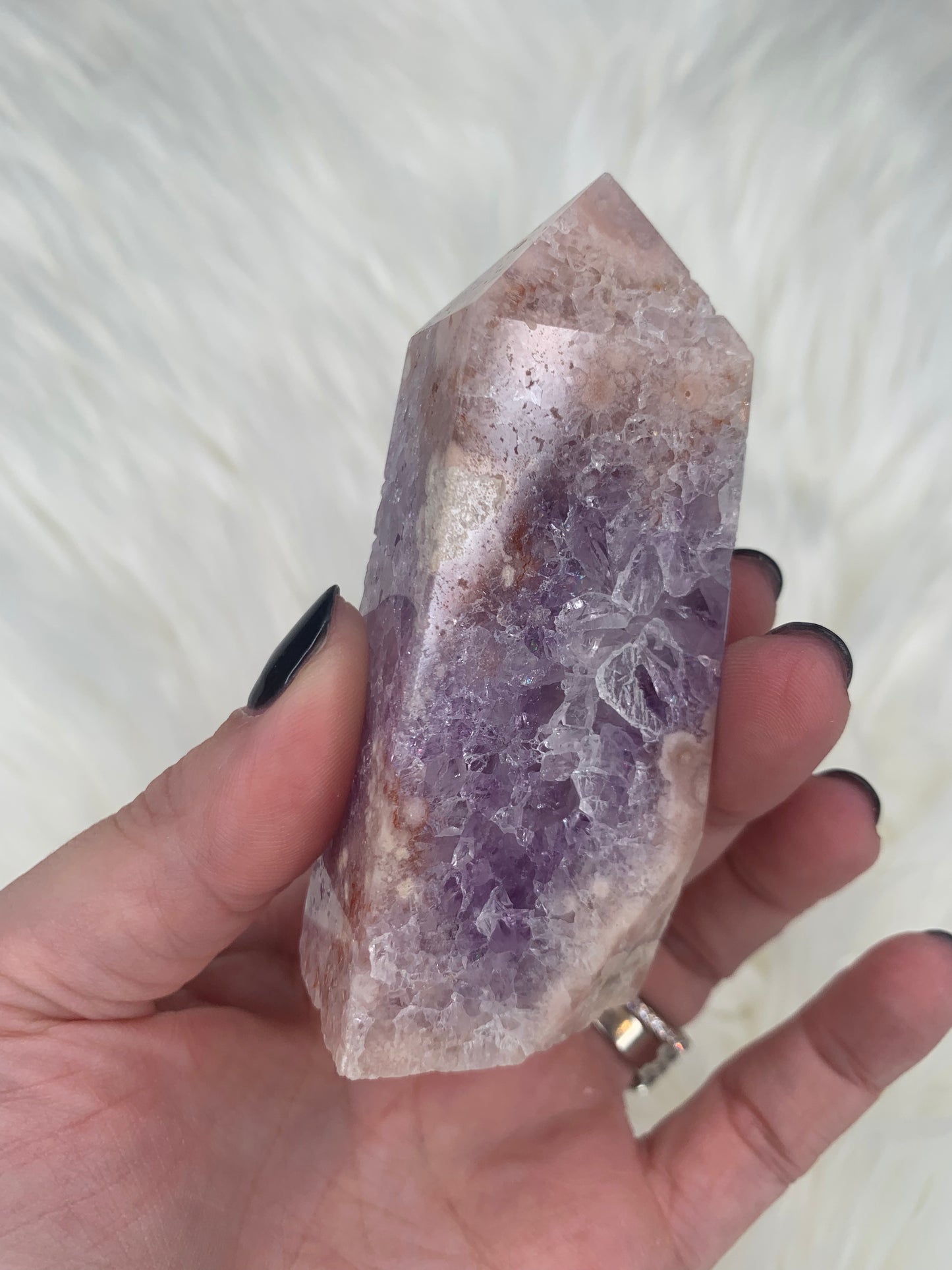 Amethyst X Flower Agate Towers (Part 1)