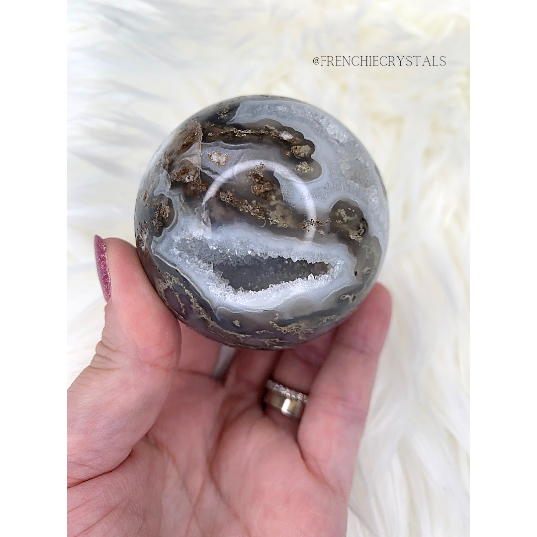 Moss Agate Spheres