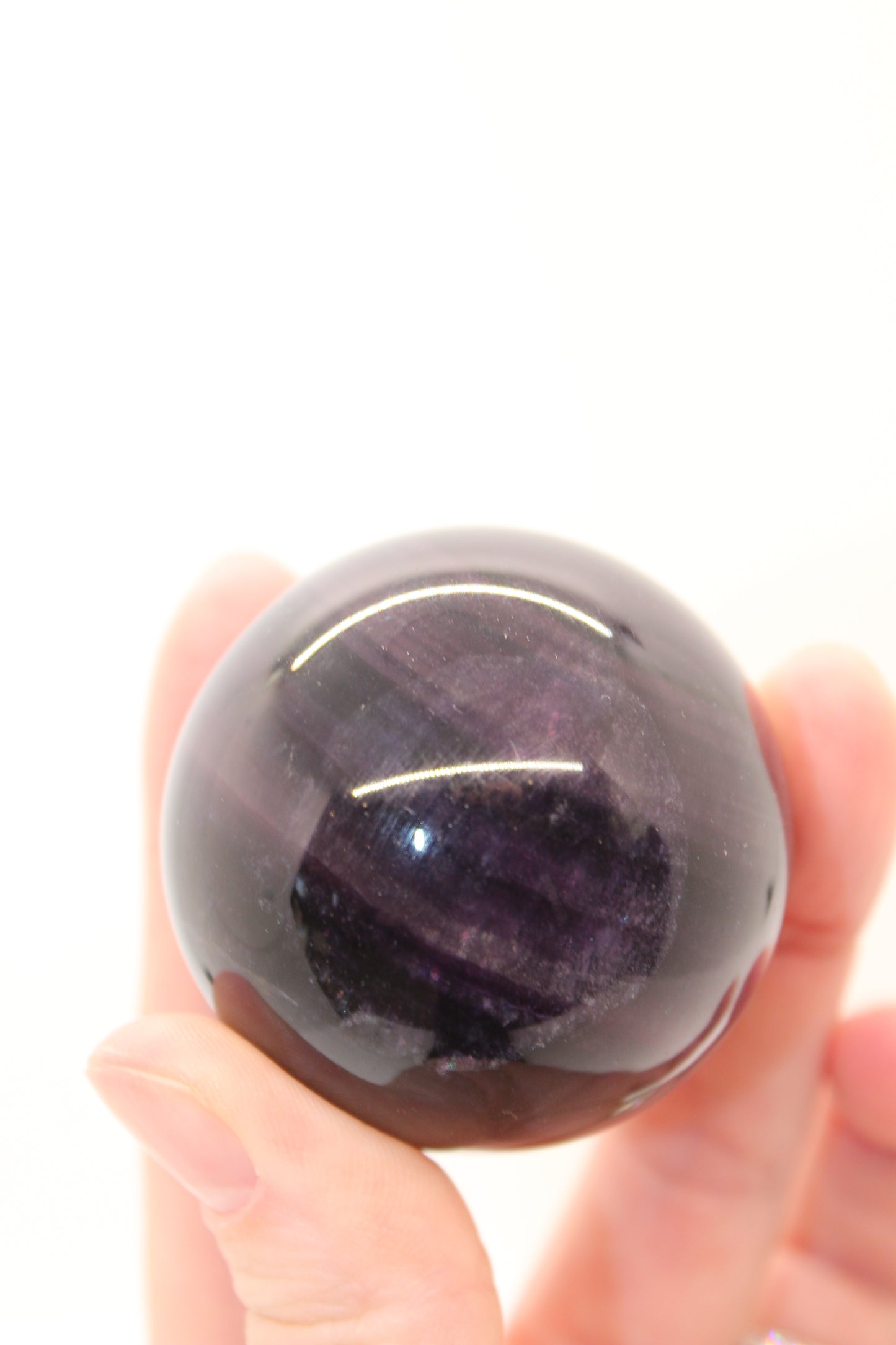 Purple Fluorite Spheres