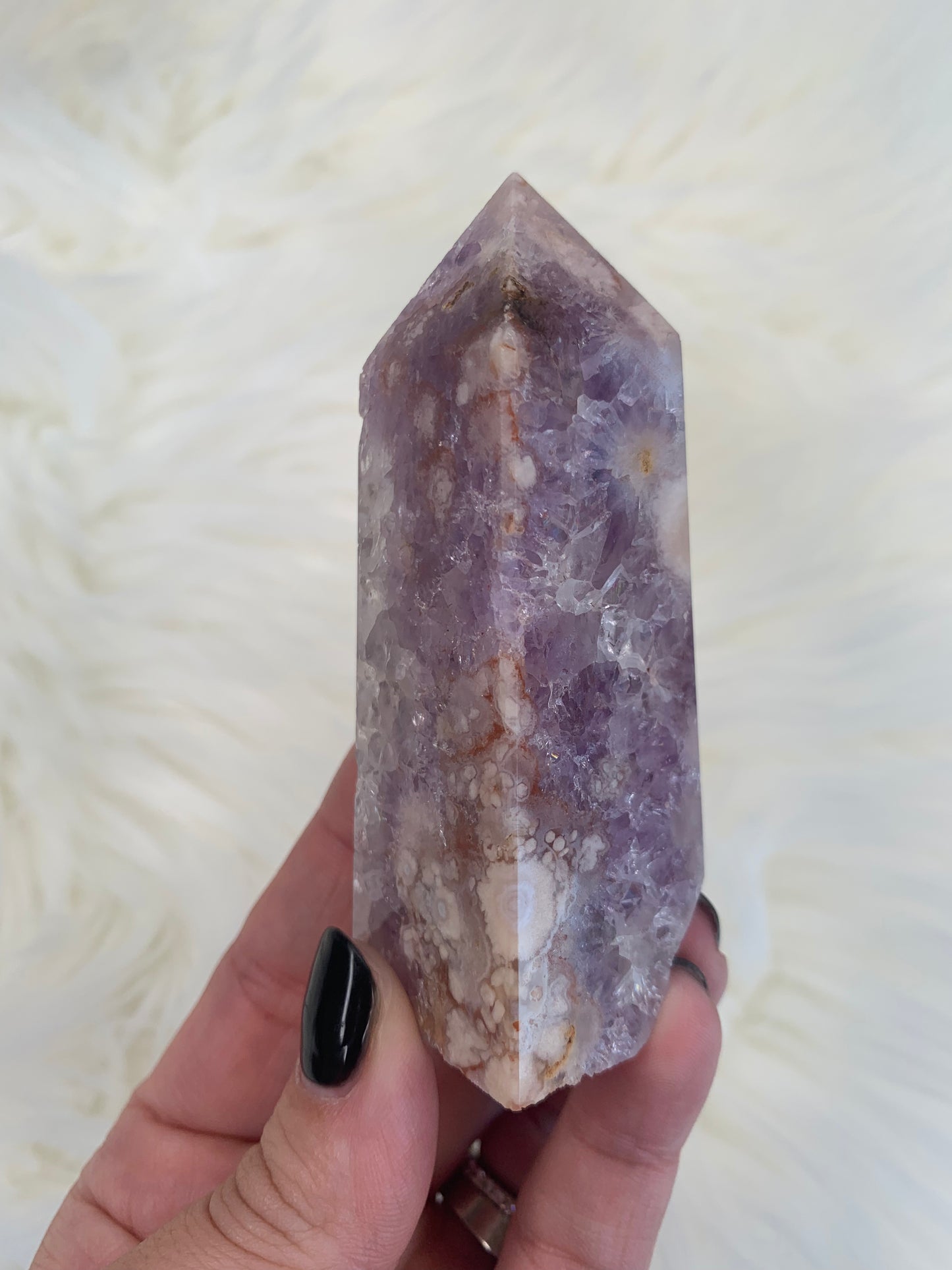 Amethyst X Flower Agate Towers (Part 1)