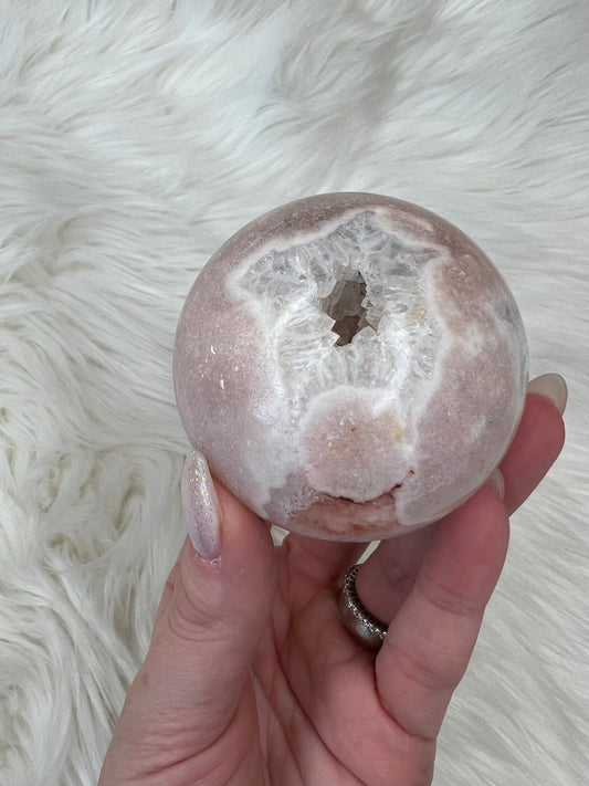 Pink Amethyst Sphere