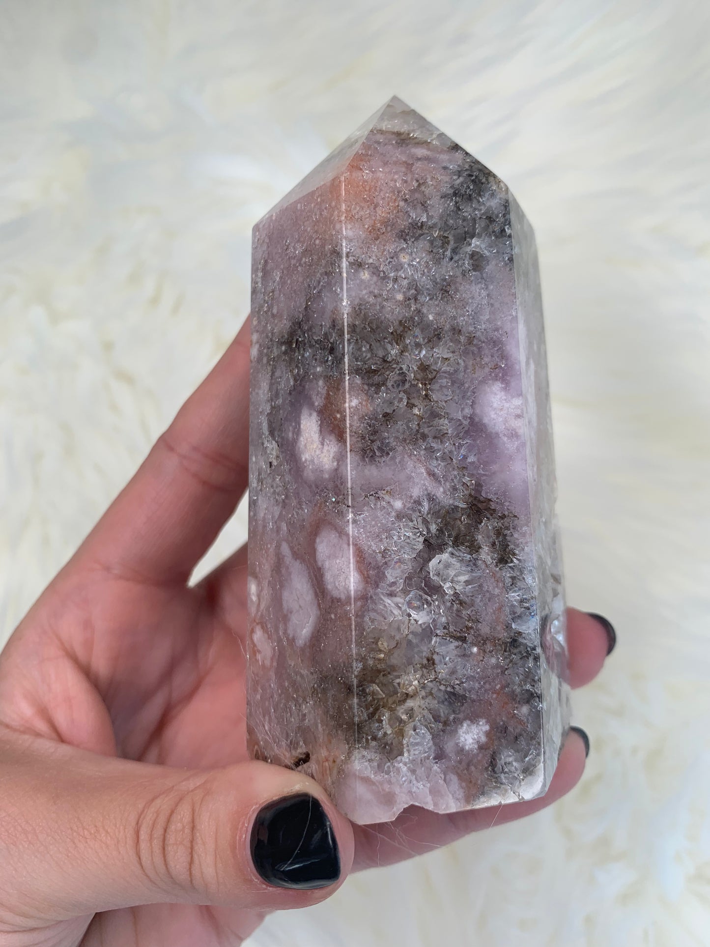 Amethyst X Flower Agate Towers (Part 1)