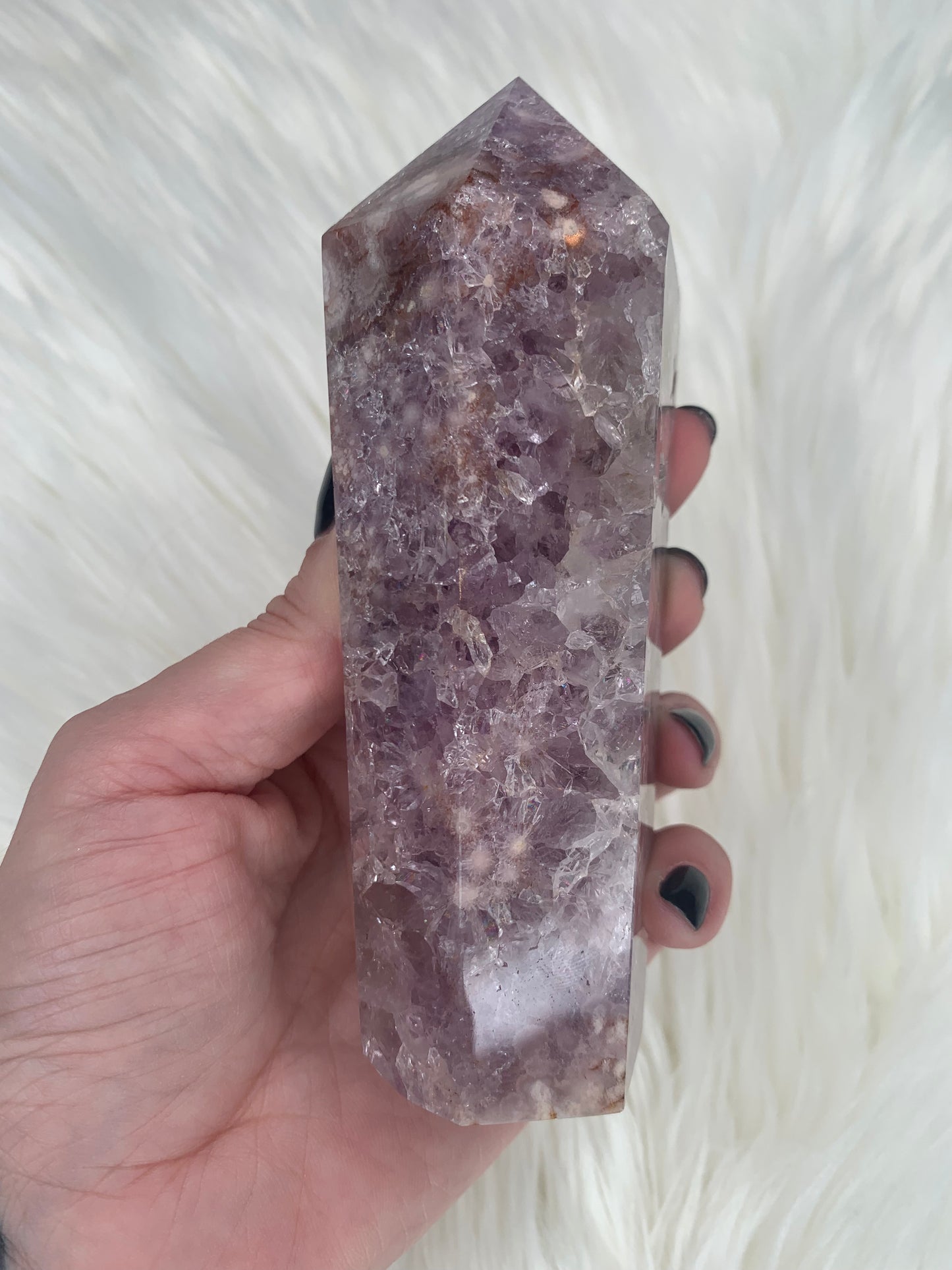 Amethyst X Flower Agate Towers (Part 1)